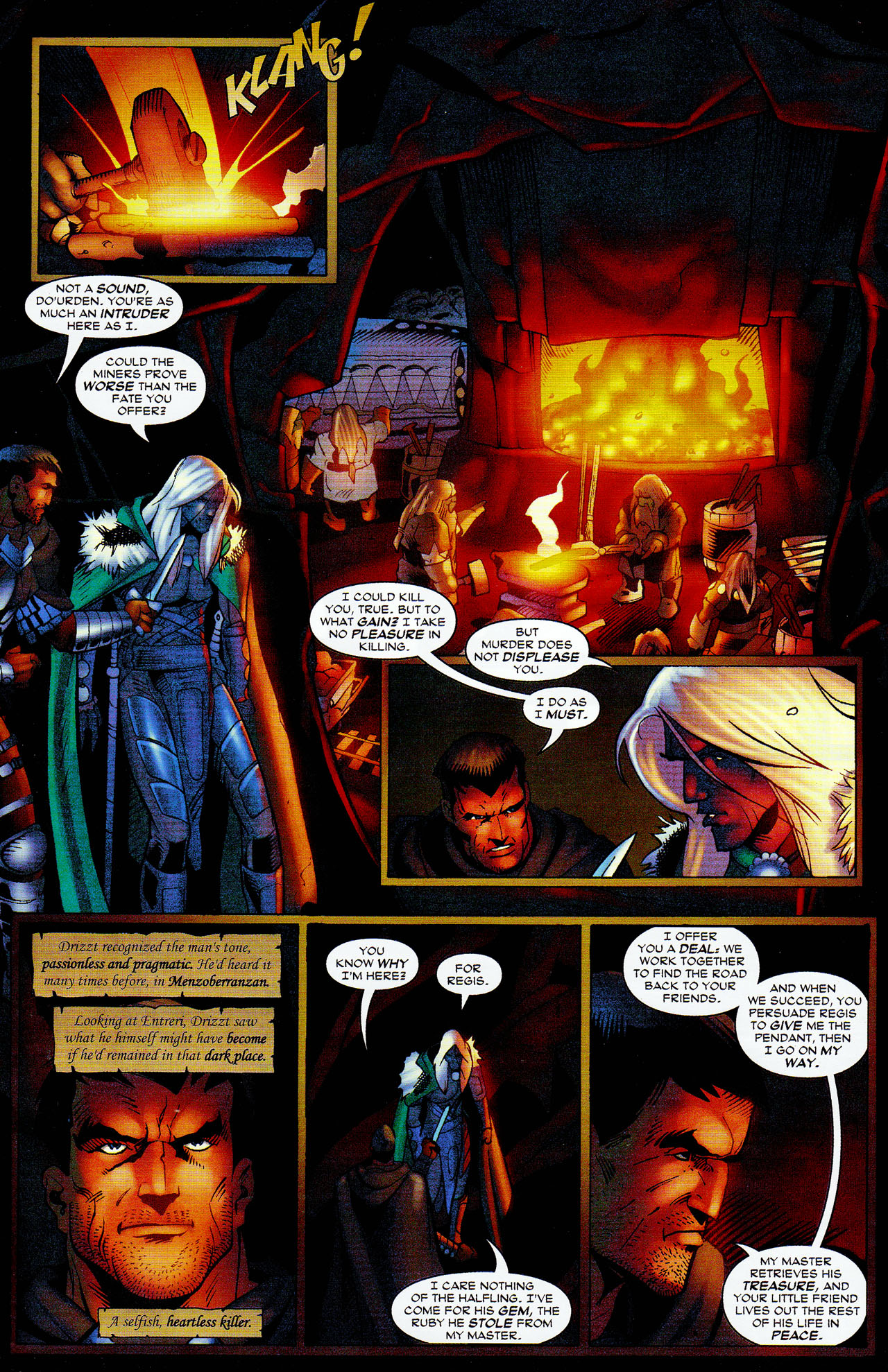Read online Forgotten Realms: Streams of Silver comic -  Issue #3 - 23