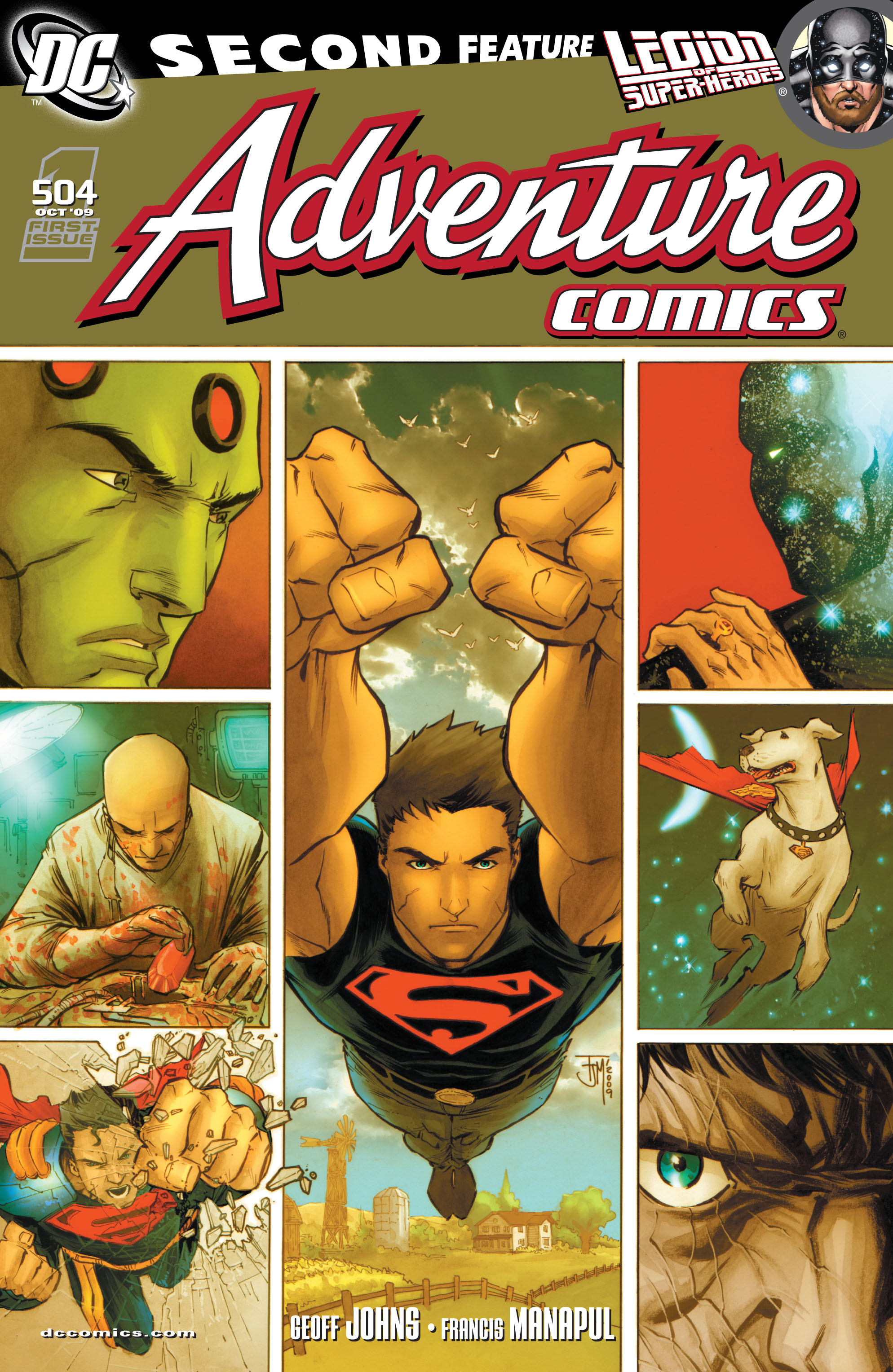 Read online Adventure Comics (2009) comic -  Issue #1 - 2