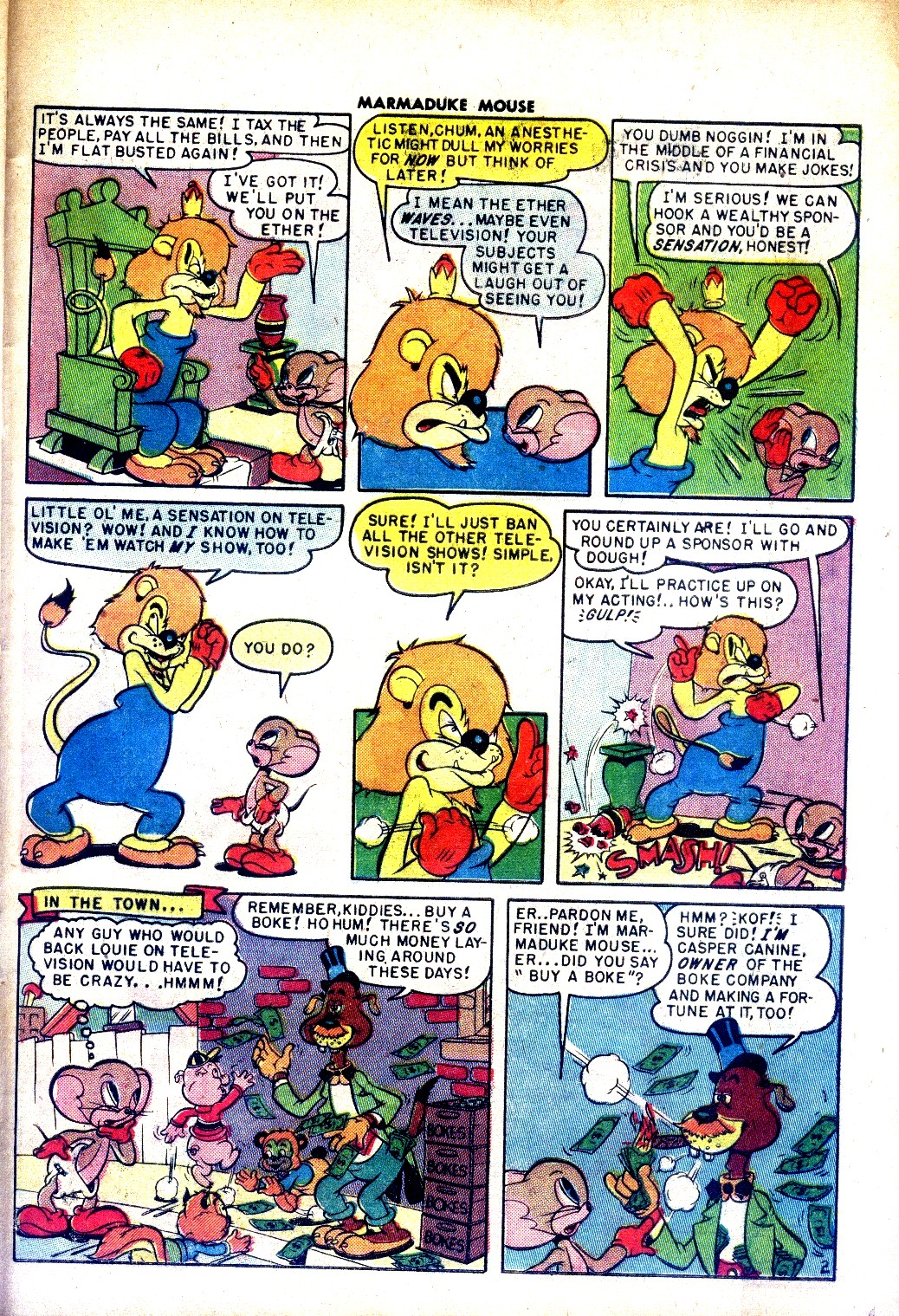 Read online Marmaduke Mouse comic -  Issue #17 - 29