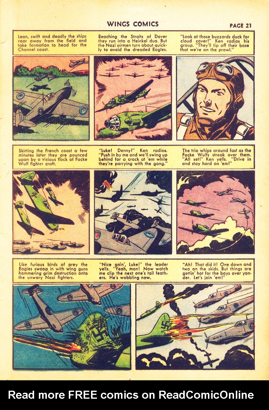 Read online Wings Comics comic -  Issue #28 - 24