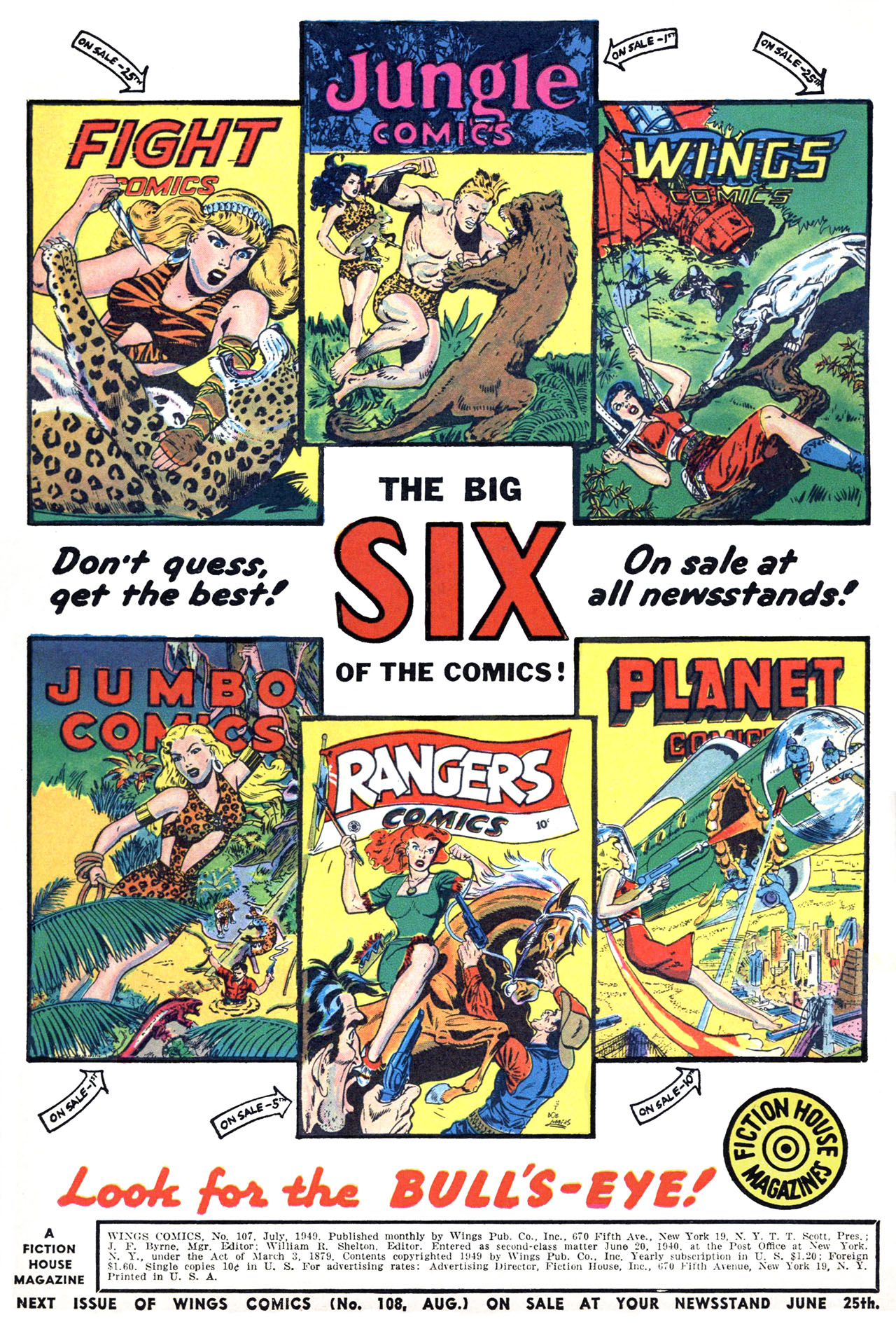 Read online Wings Comics comic -  Issue #107 - 2