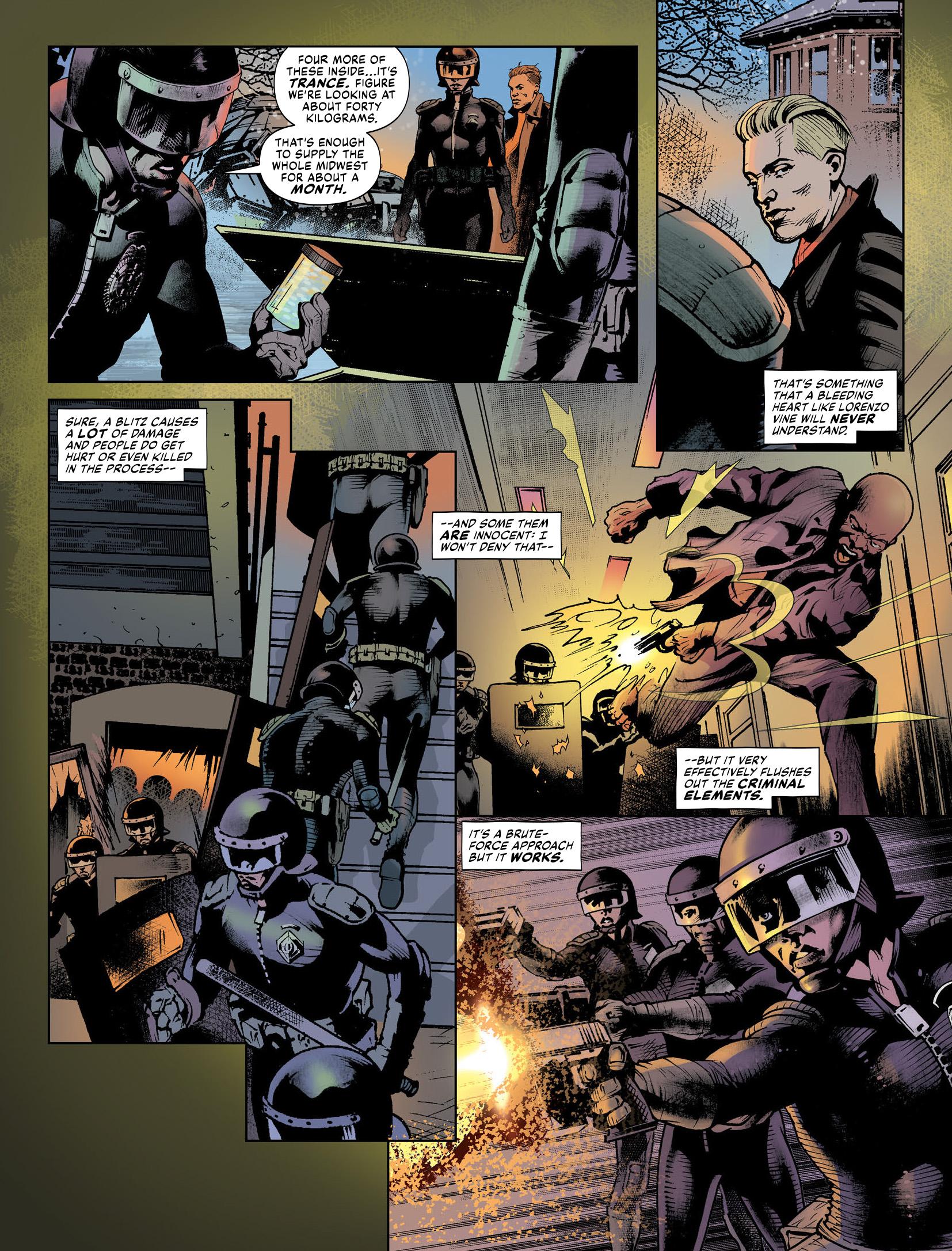 Read online Judge Dredd Megazine (Vol. 5) comic -  Issue #455 - 128