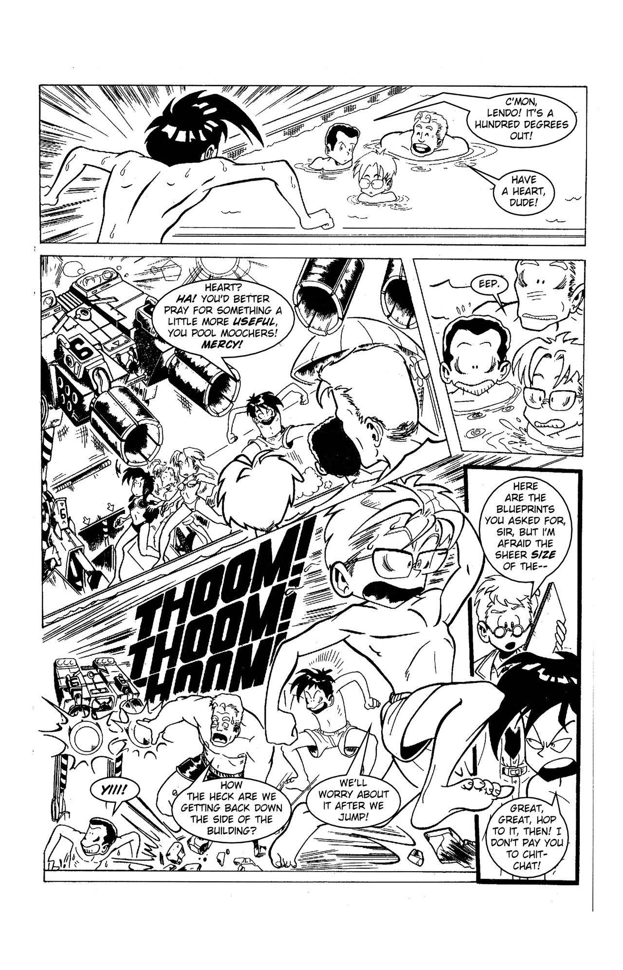 Read online Ninja High School Summer Special comic -  Issue # Full - 8