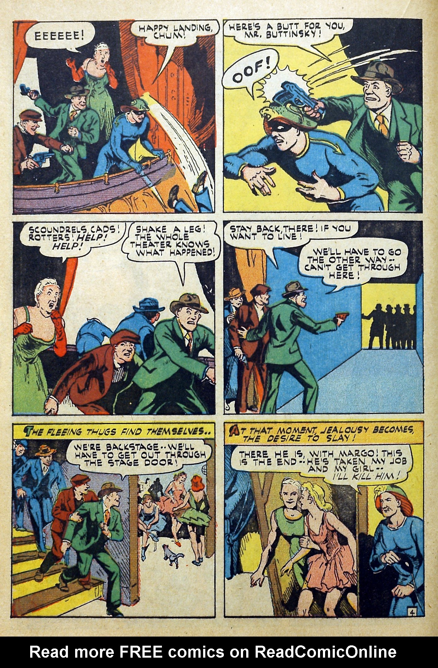 Read online Captain Flight Comics comic -  Issue #9 - 21