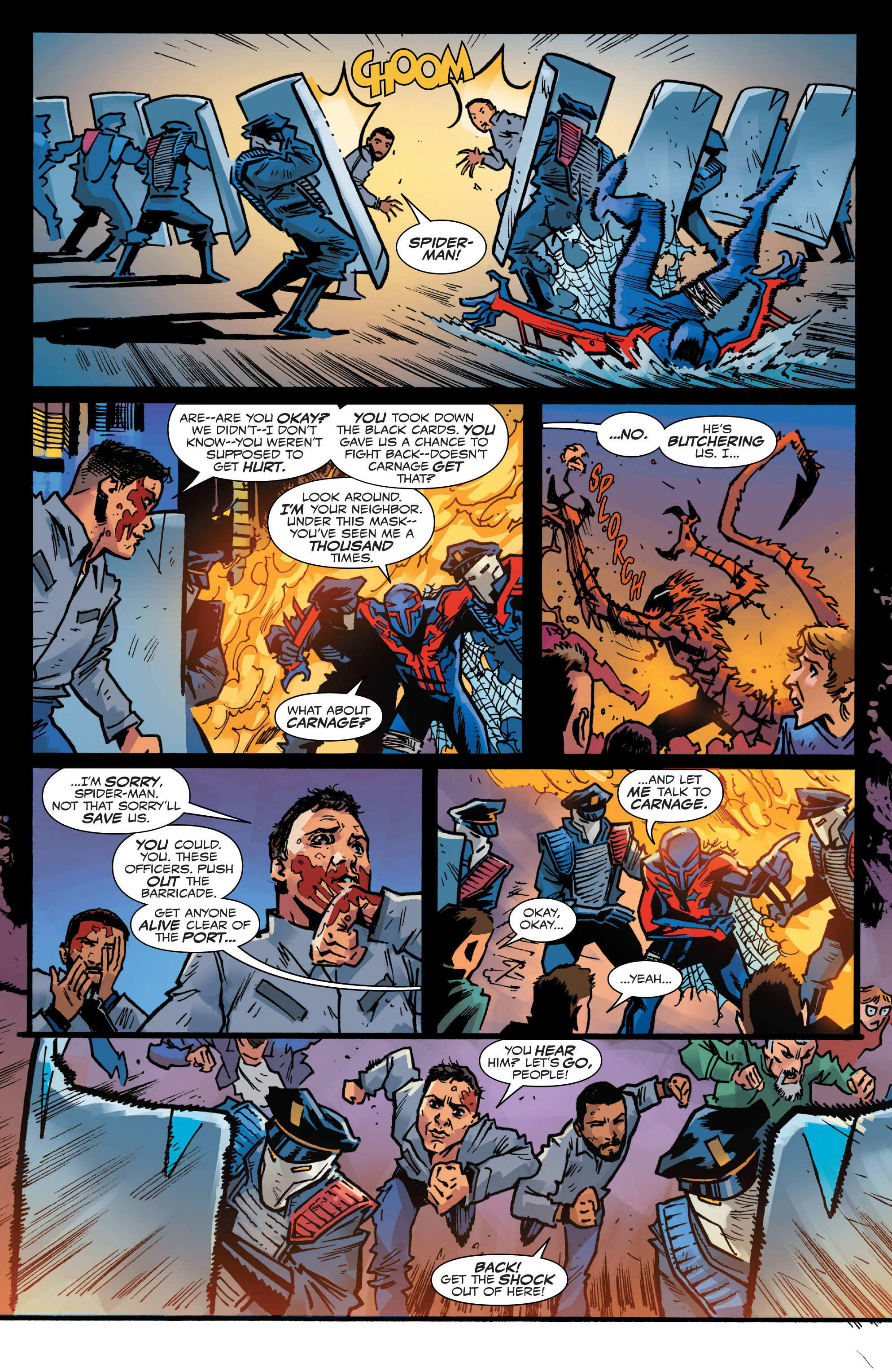 Read online Spider-Man 2099: Dark Genesis comic -  Issue #5 - 16