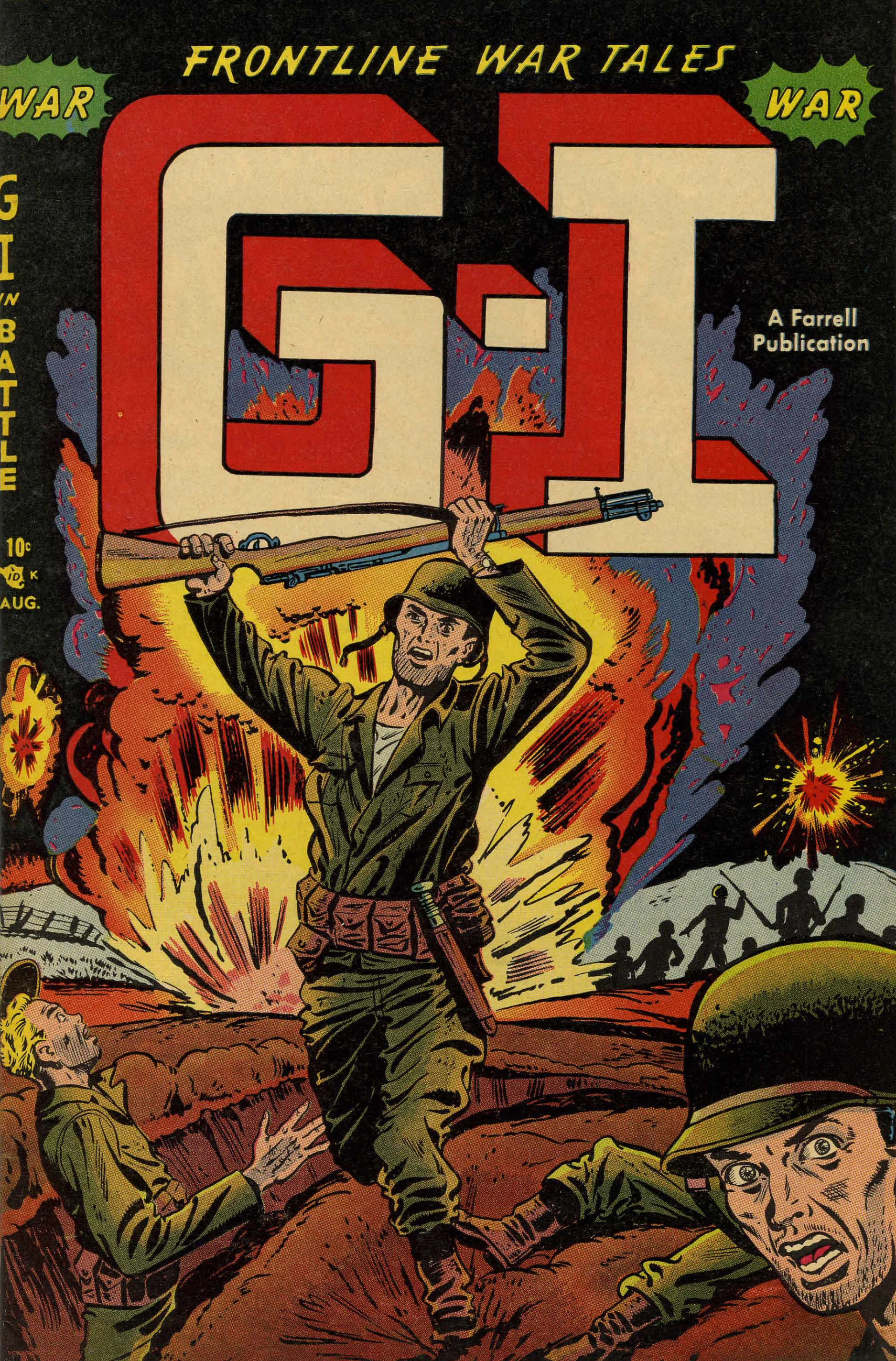 Read online G-I in Battle (1952) comic -  Issue #1 - 1