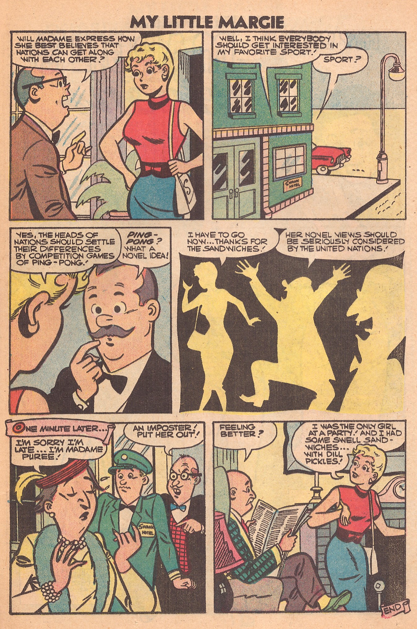 Read online My Little Margie (1954) comic -  Issue #22 - 25