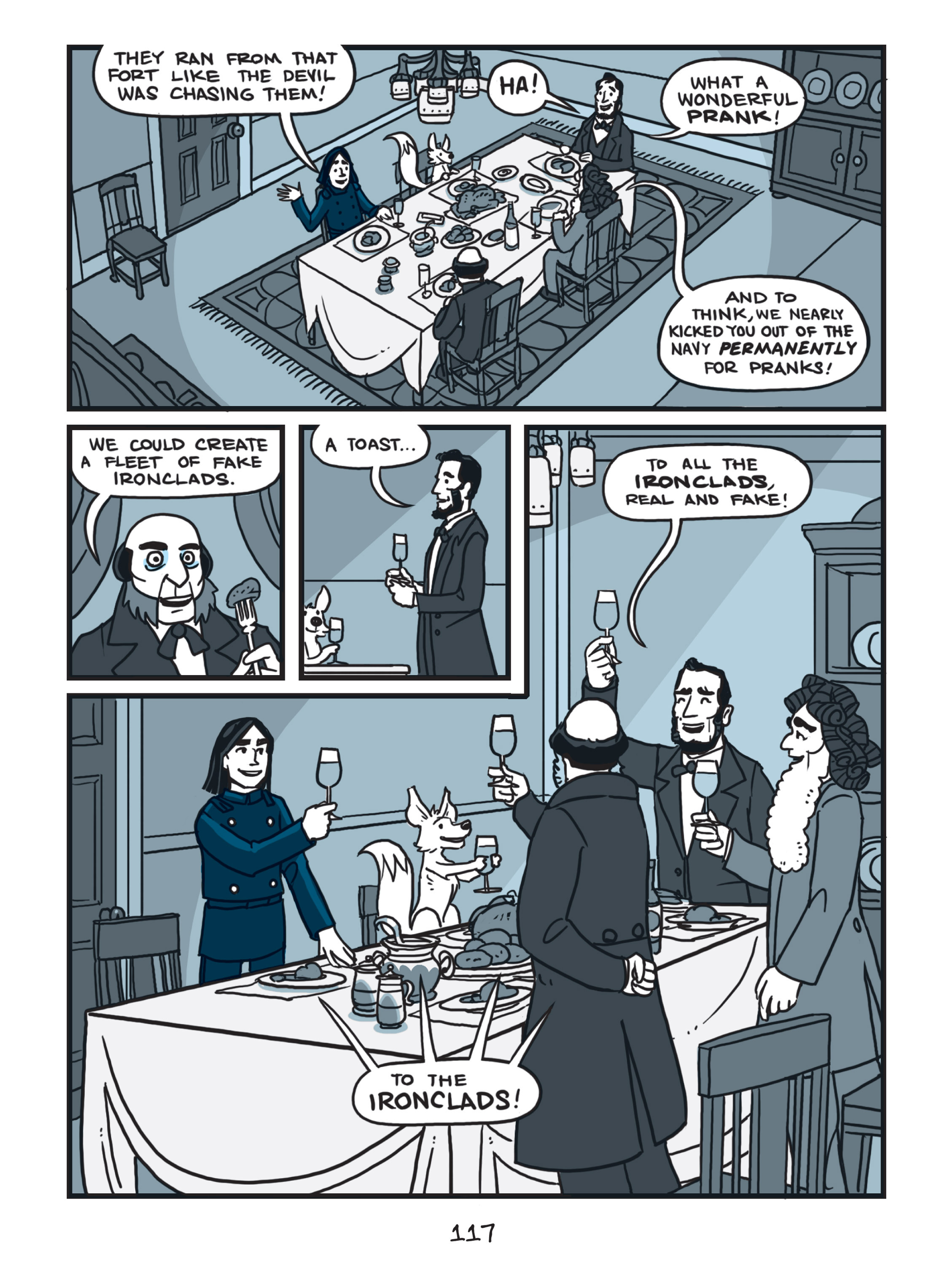 Read online Nathan Hale's Hazardous Tales comic -  Issue # TPB 2 - 119