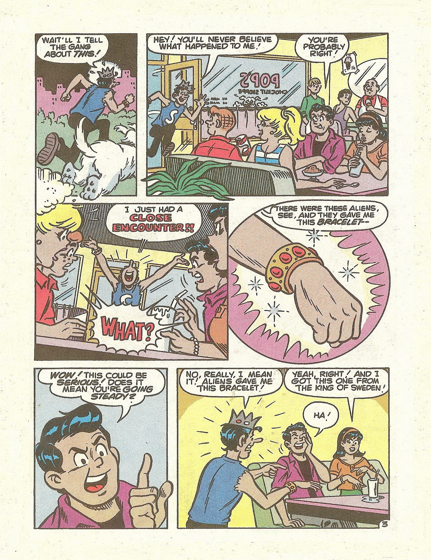 Read online Jughead Jones Comics Digest comic -  Issue #77 - 95