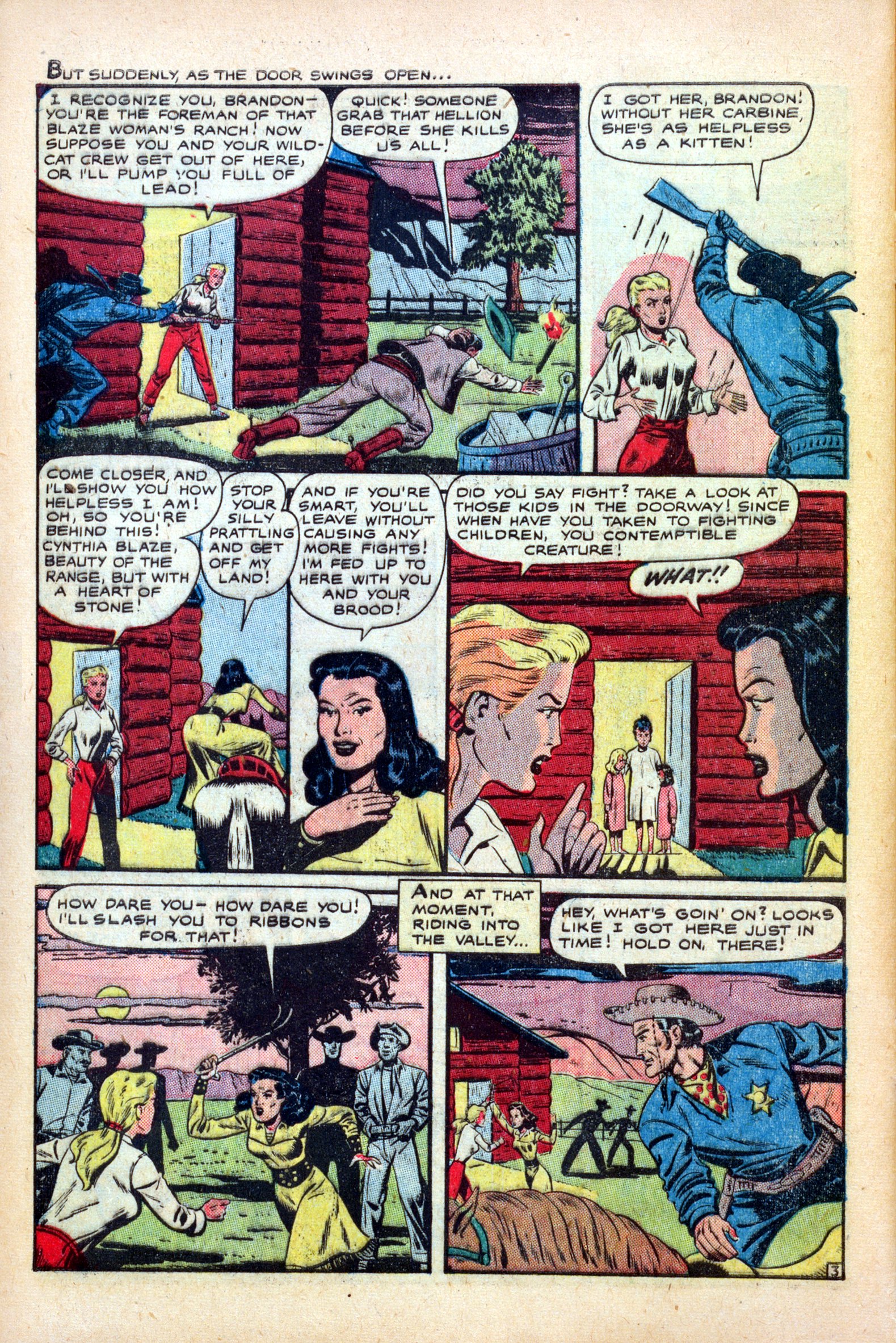 Read online Cowgirl Romances (1950) comic -  Issue #1 - 42