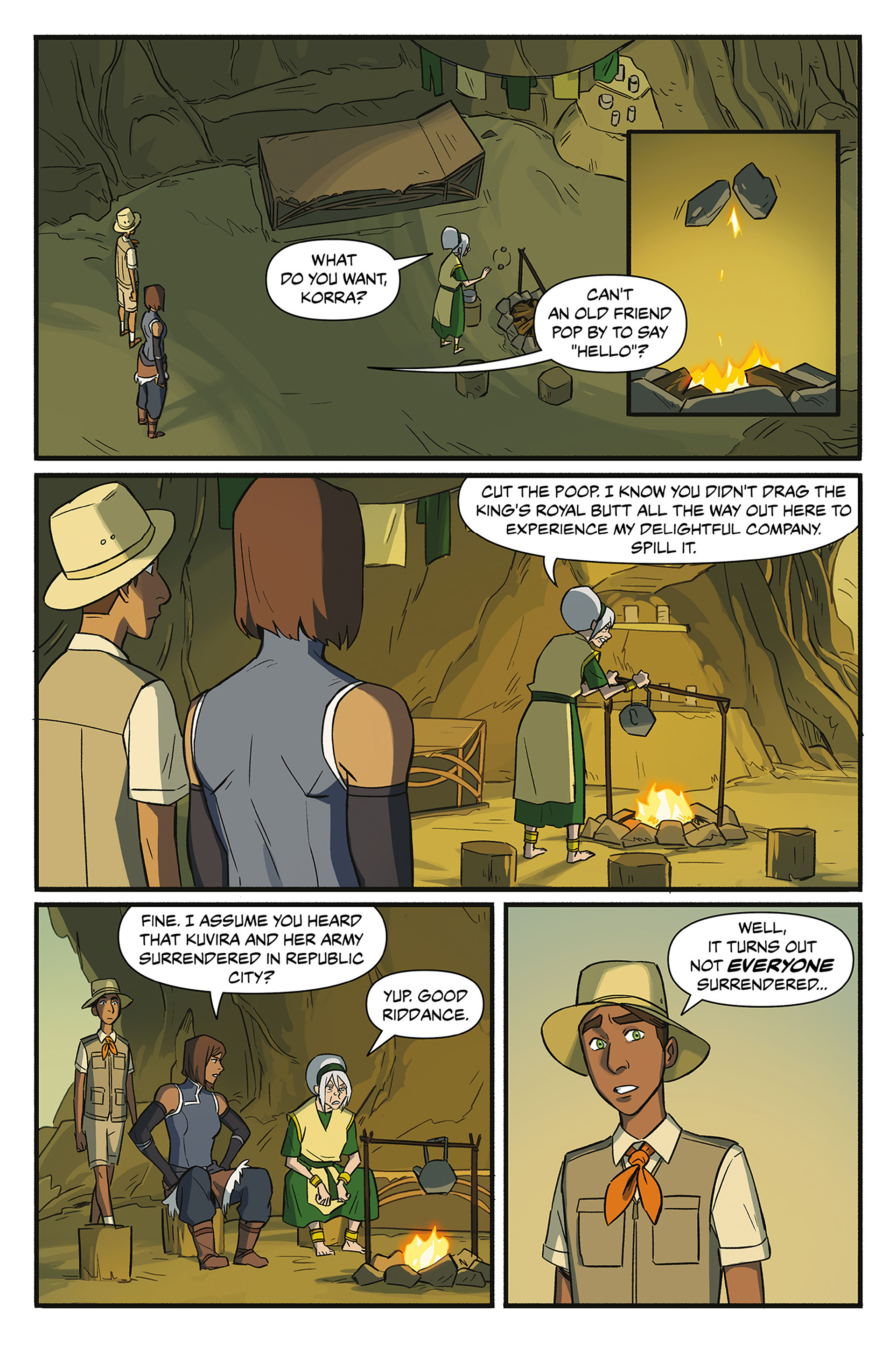 Read online The Legend of Korra: Ruins of the Empire Omnibus comic -  Issue # TPB (Part 2) - 3