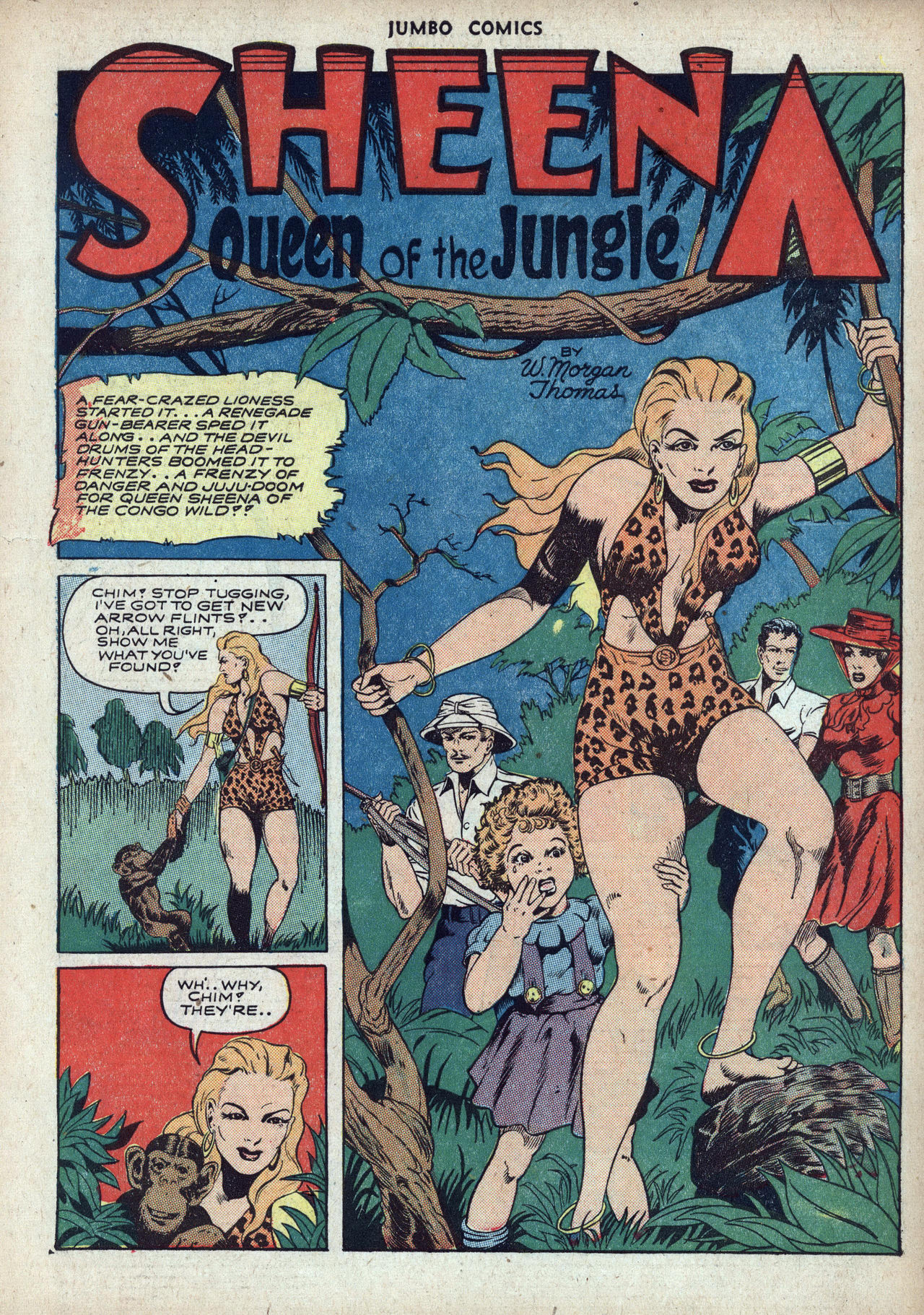 Read online Jumbo Comics comic -  Issue #56 - 3
