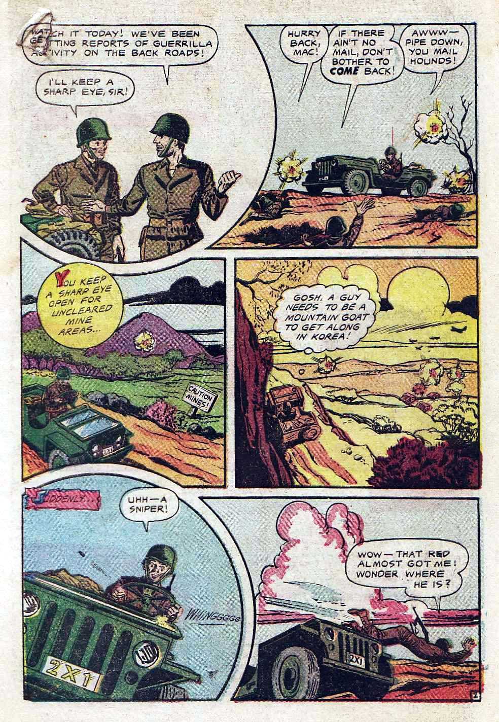 Read online G.I. in Battle (1957) comic -  Issue #4 - 5