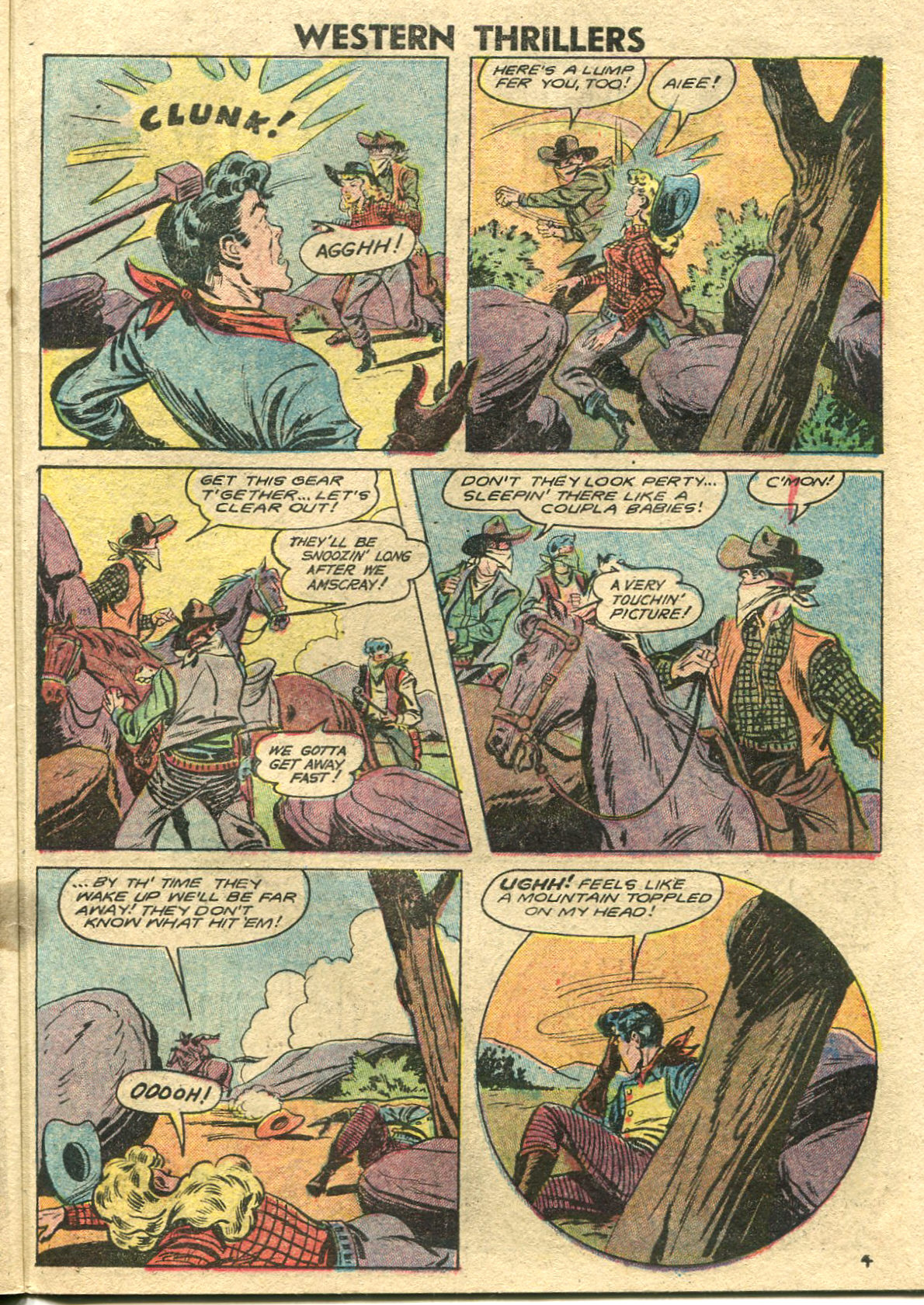 Read online Western Thrillers (1948) comic -  Issue #3 - 27