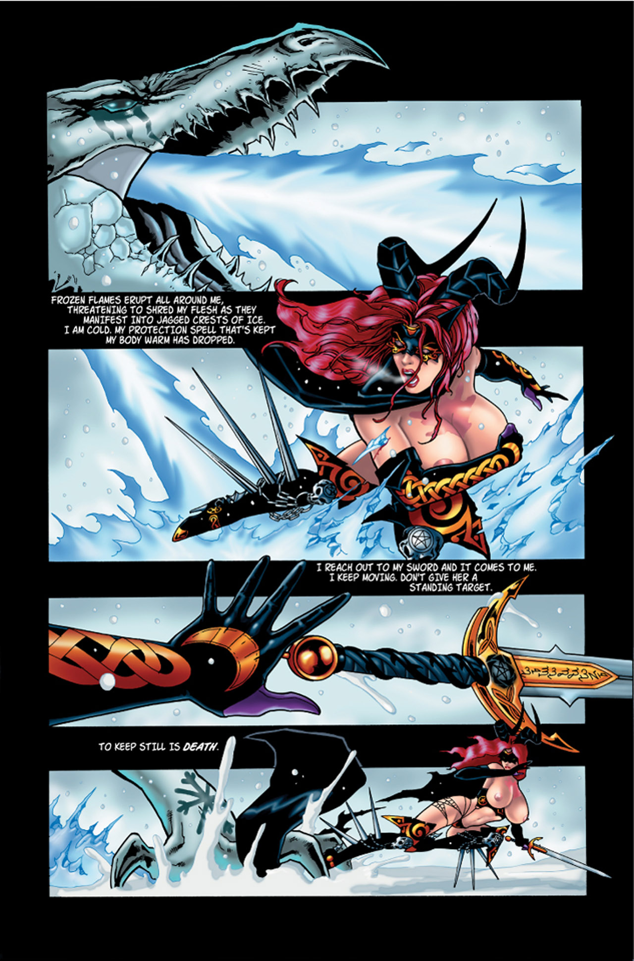 Read online Tarot: Witch of the Black Rose comic -  Issue #60 - 22