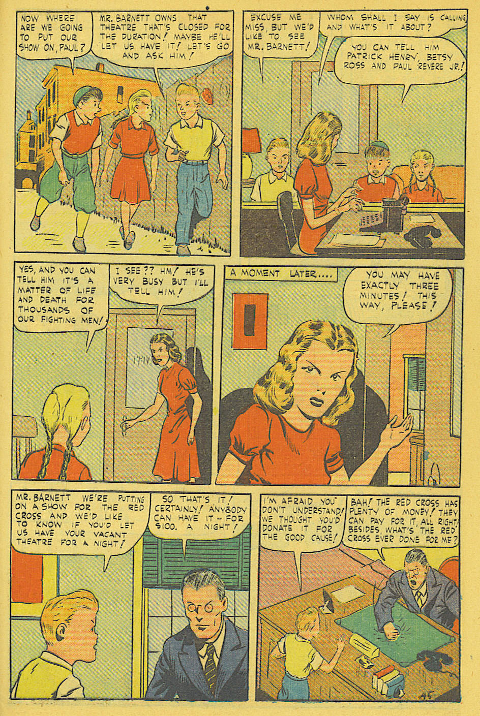 Read online Super-Mystery Comics comic -  Issue #24 - 46