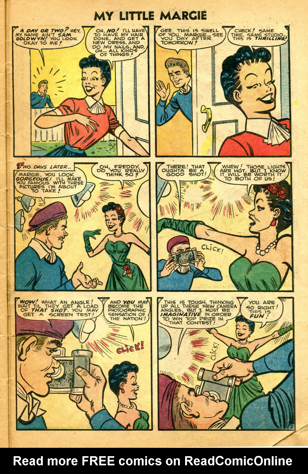 Read online My Little Margie (1954) comic -  Issue #2 - 33