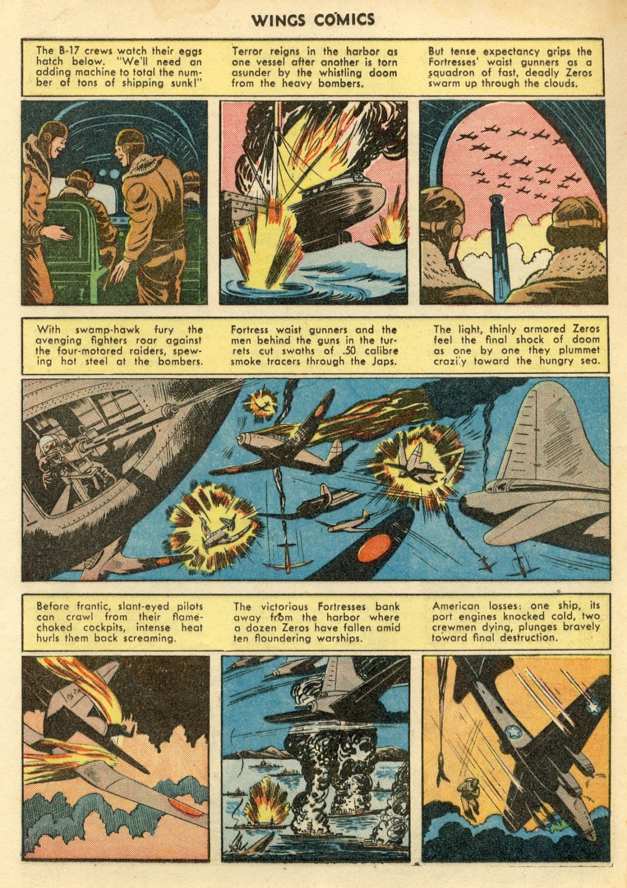 Read online Wings Comics comic -  Issue #36 - 22