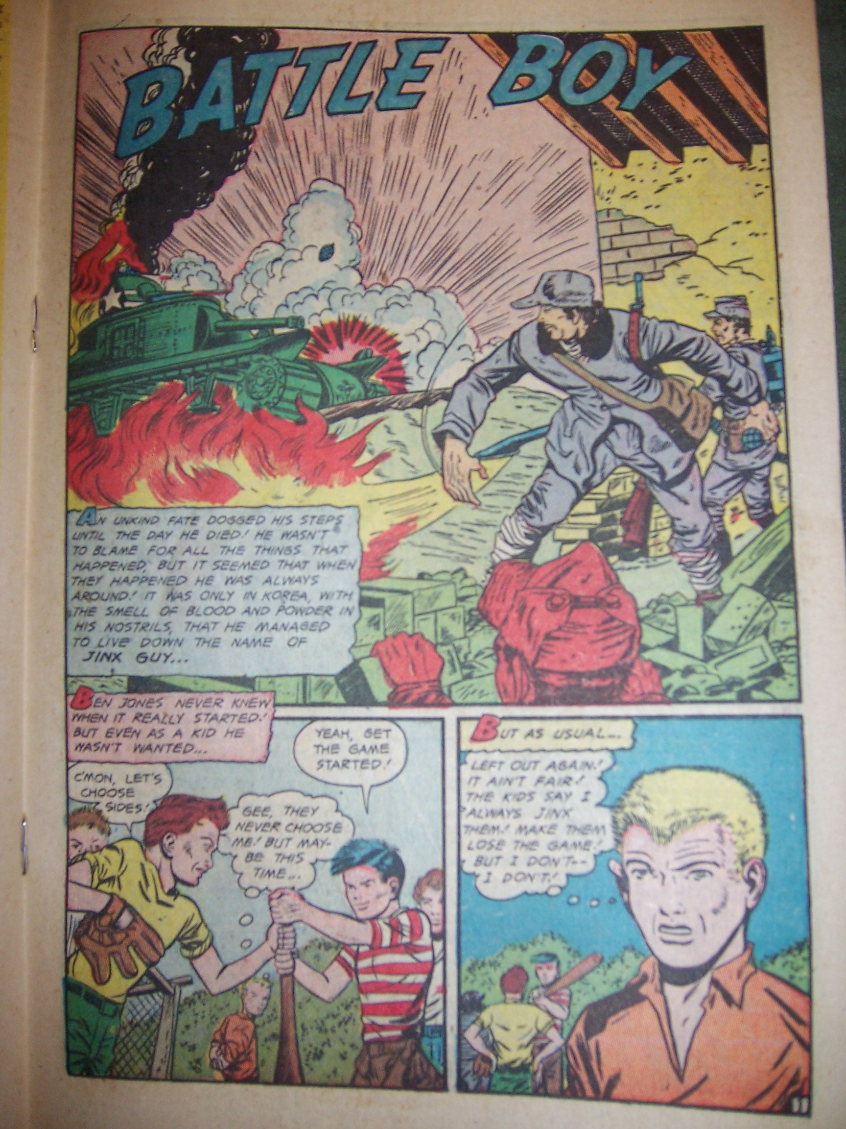 Read online G-I in Battle (1952) comic -  Issue #6 - 19