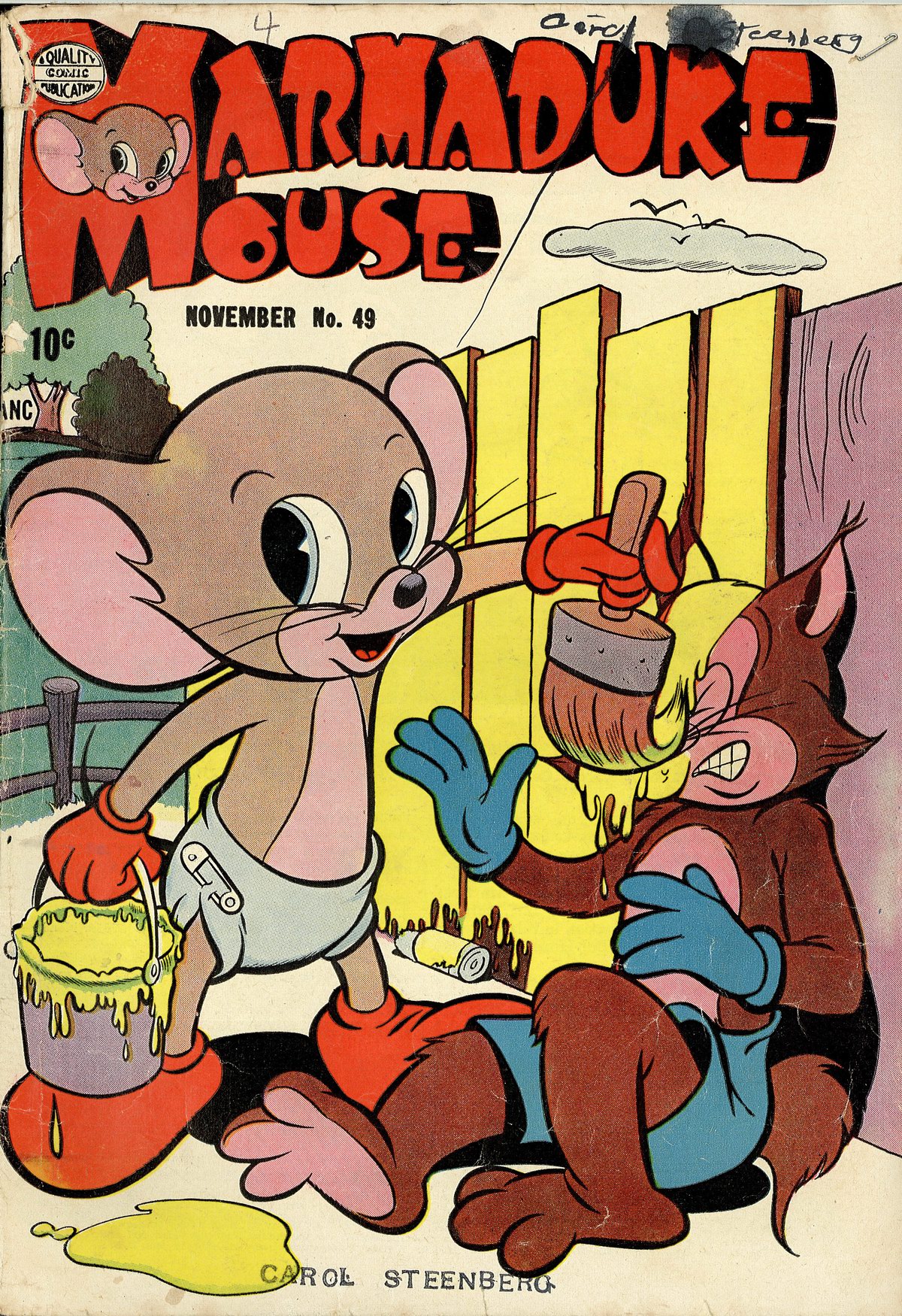Read online Marmaduke Mouse comic -  Issue #49 - 1
