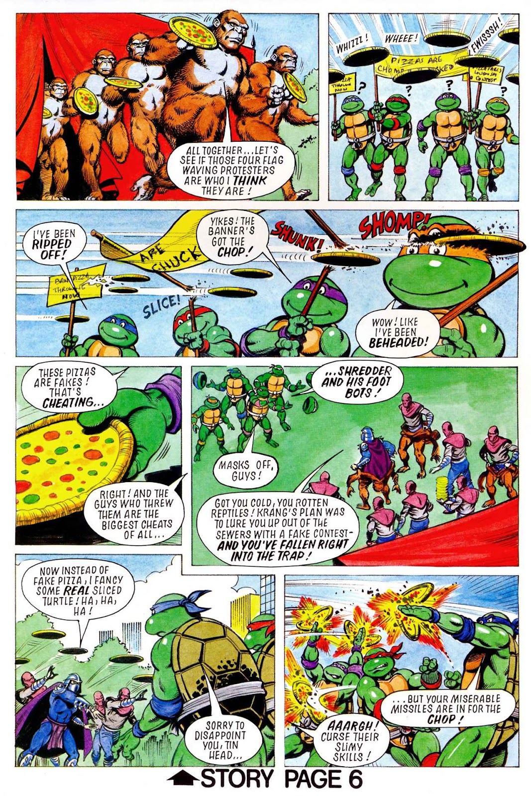 Teenage Mutant Hero Turtles Adventures issue 17 - Page 7