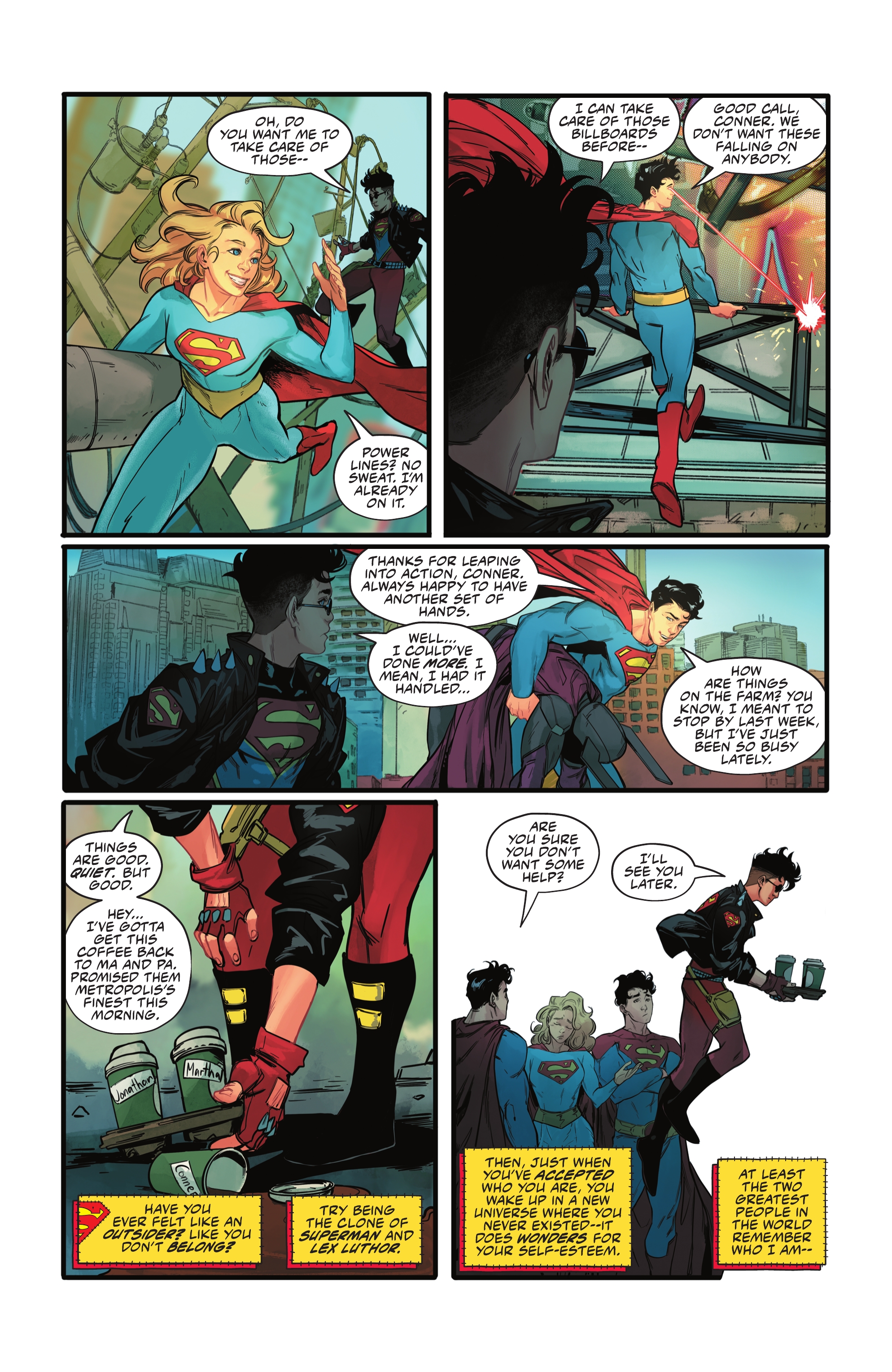 Read online Superboy: The Man Of Tomorrow comic -  Issue #1 - 4