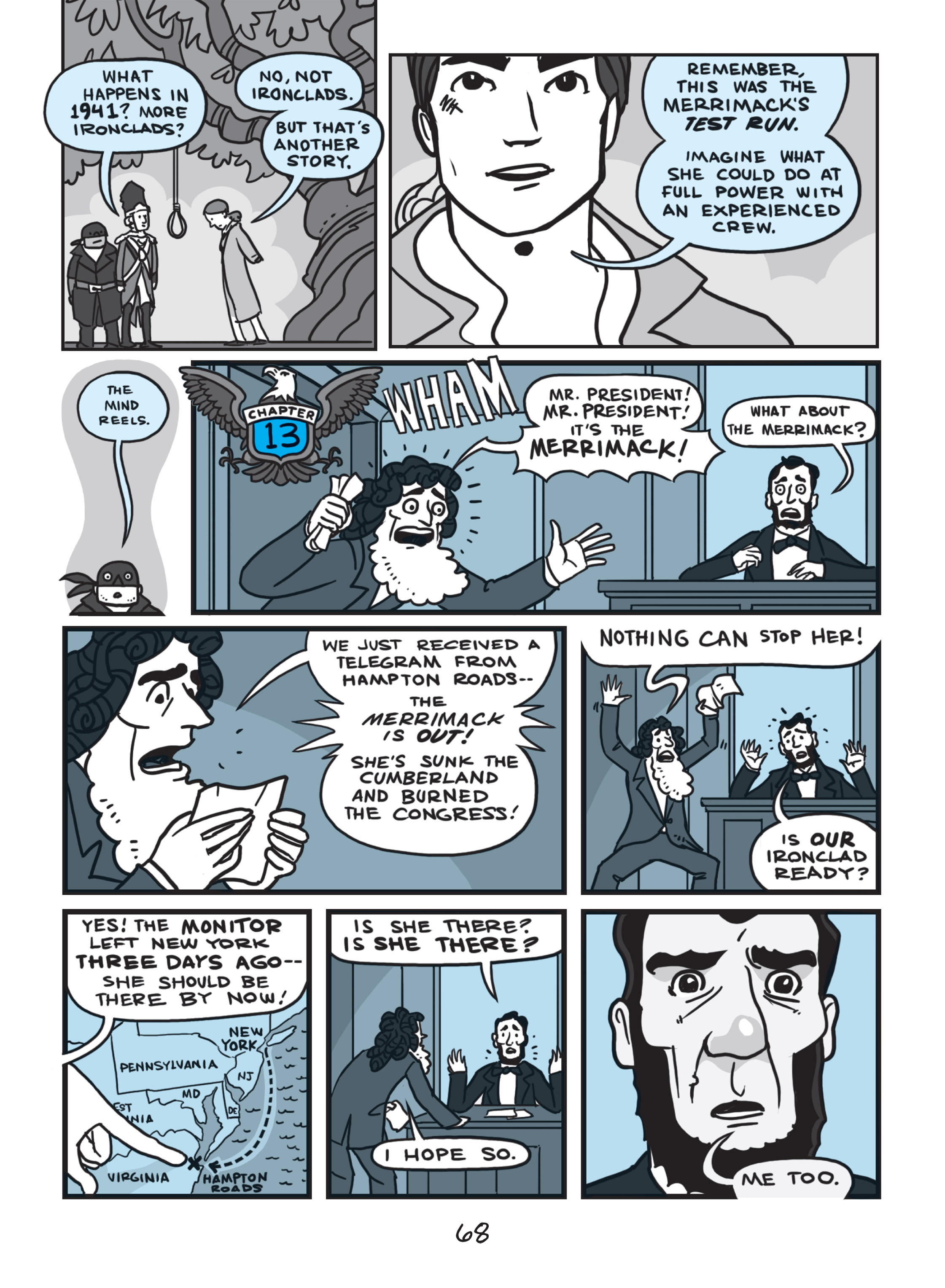 Read online Nathan Hale's Hazardous Tales comic -  Issue # TPB 2 - 70