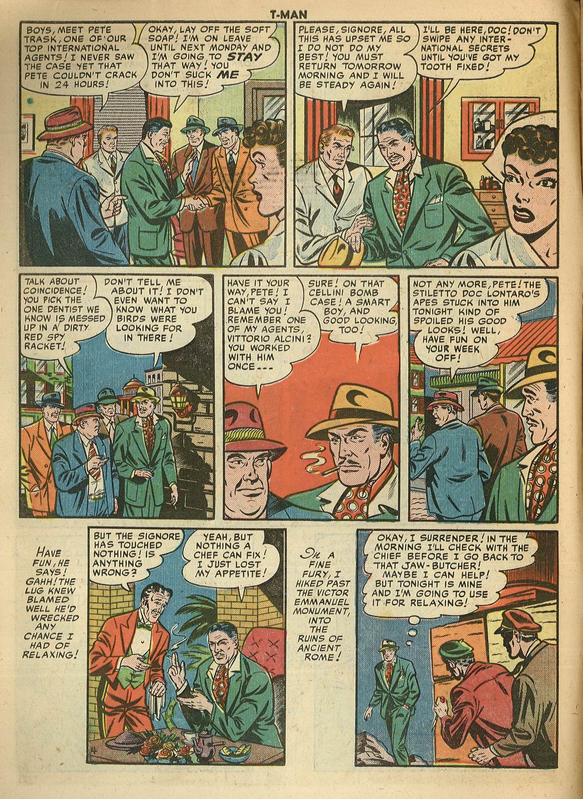 Read online T-Man: World Wide Trouble Shooter comic -  Issue #1 - 6