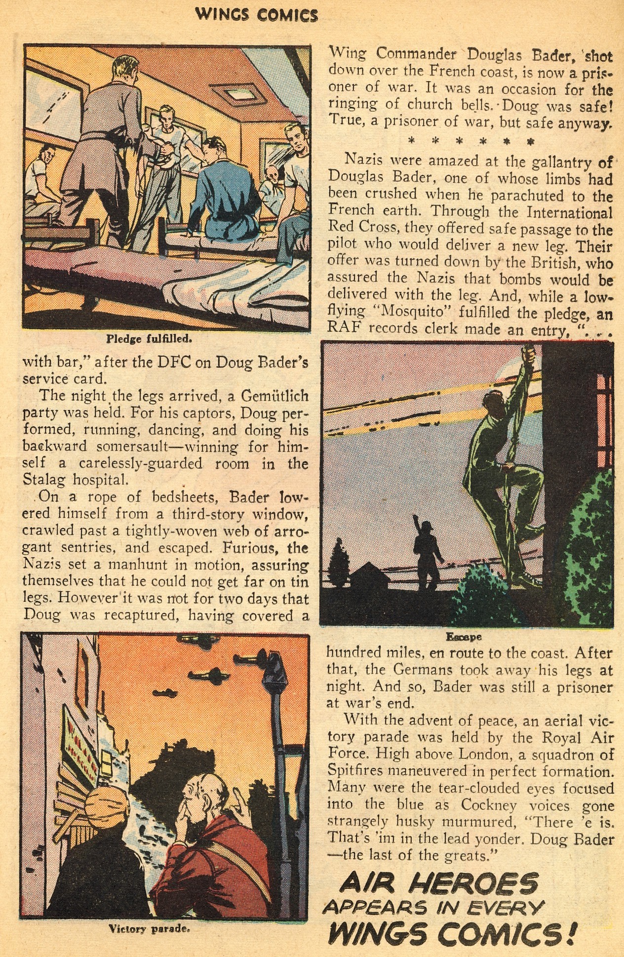 Read online Wings Comics comic -  Issue #82 - 29