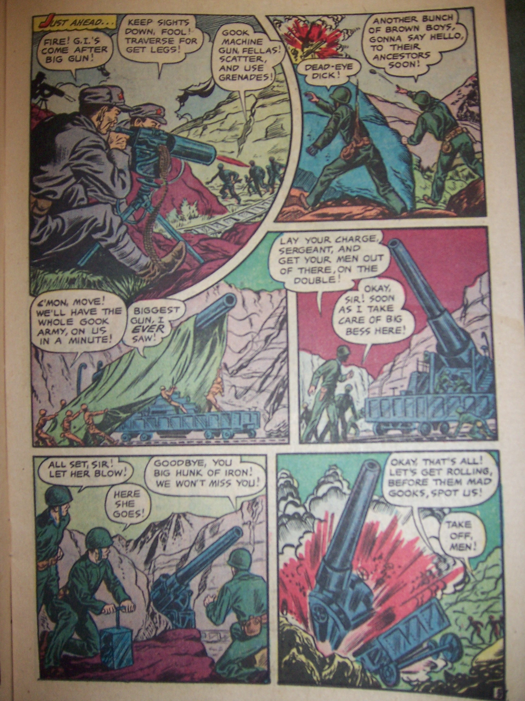 Read online G-I in Battle (1952) comic -  Issue #6 - 15