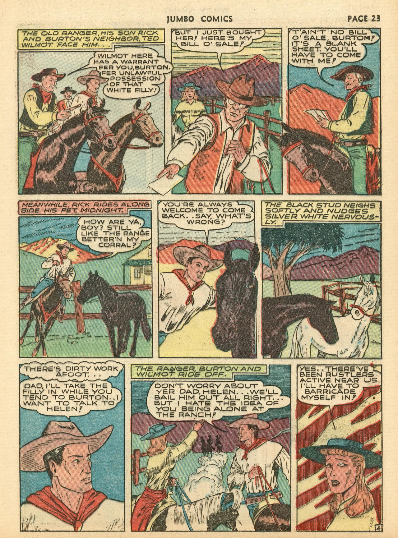 Read online Jumbo Comics comic -  Issue #29 - 25