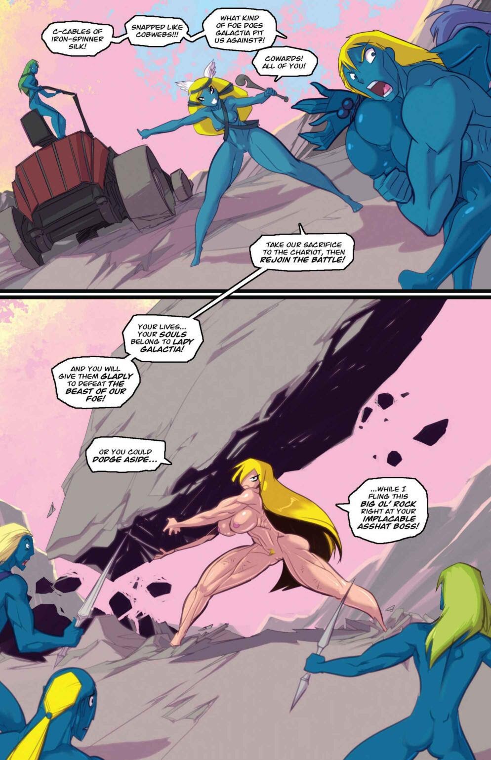Read online Gina Diggers: Warnerd of Mars comic -  Issue # Full - 59