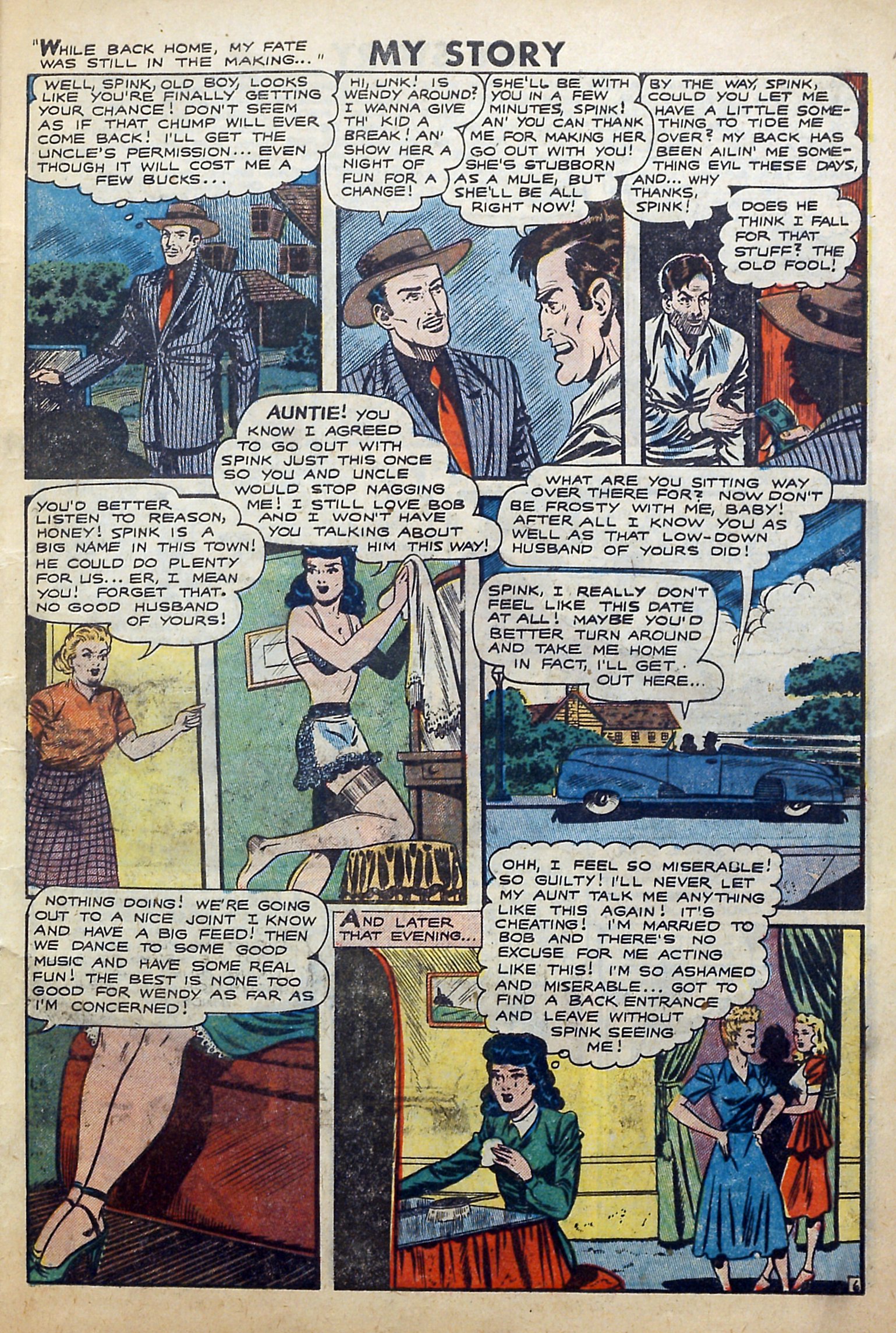 Read online My Story True Romances In Pictures comic -  Issue #5 - 7