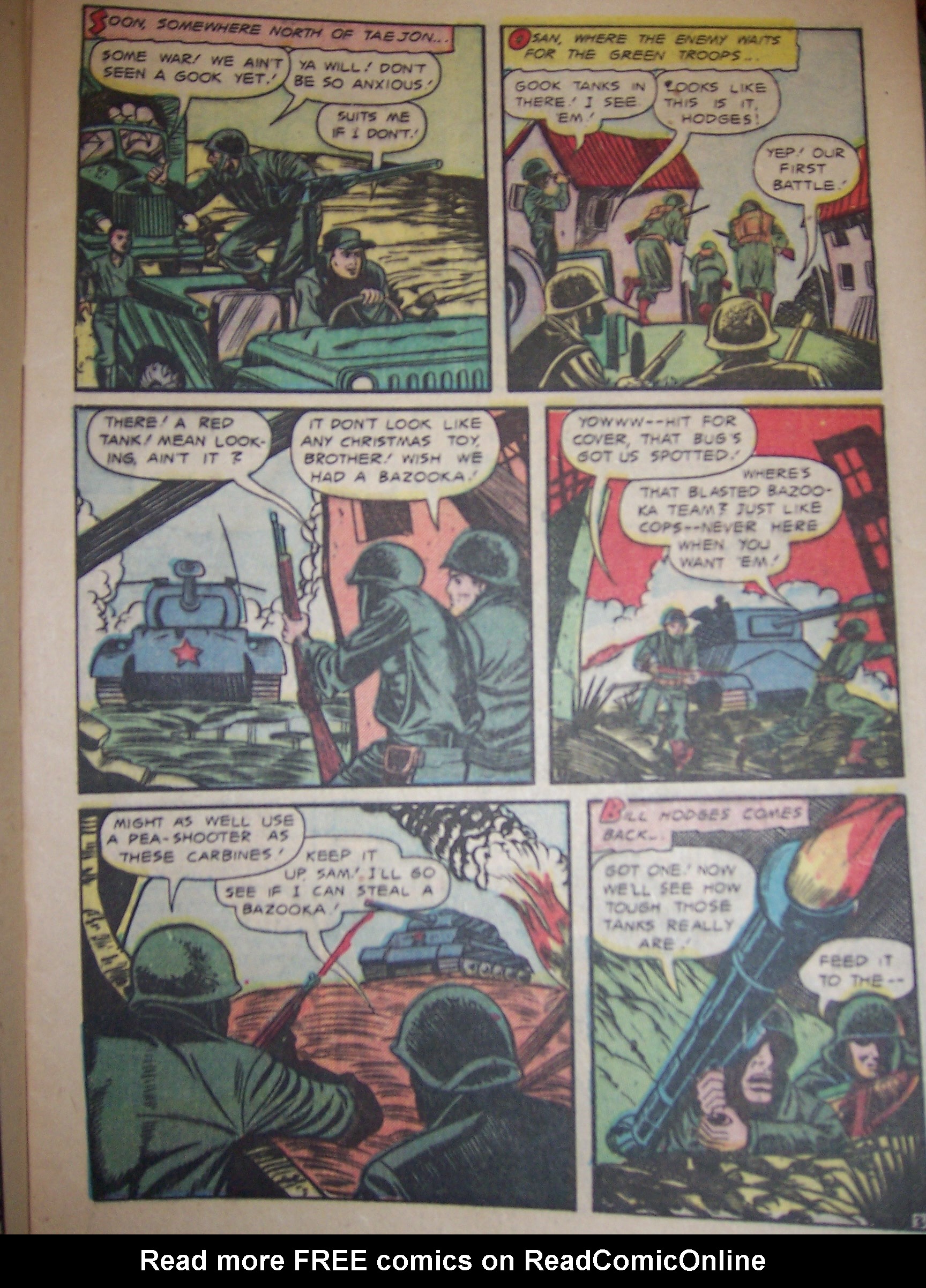 Read online G-I in Battle (1952) comic -  Issue #6 - 5