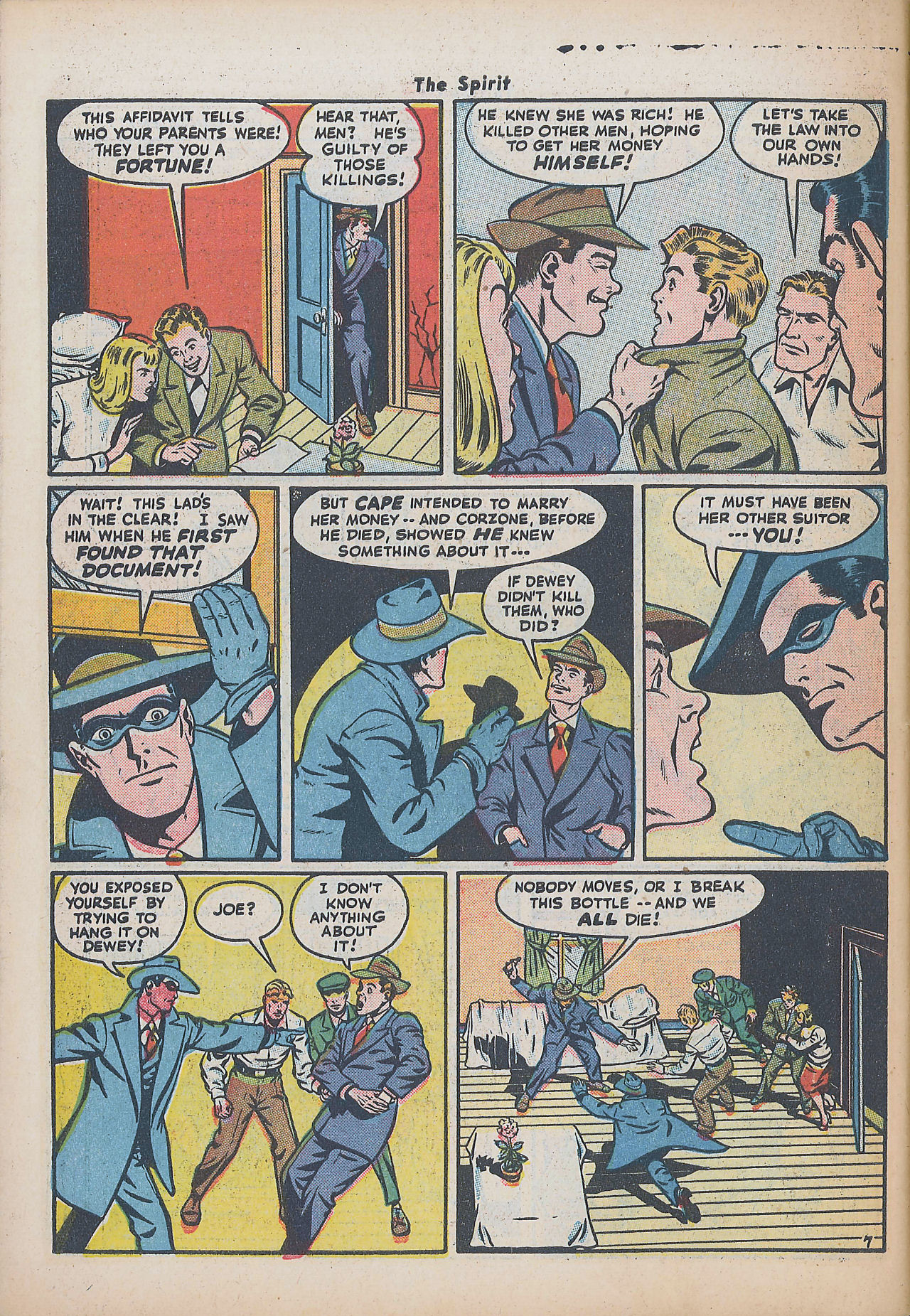 Read online The Spirit (1944) comic -  Issue #9 - 48