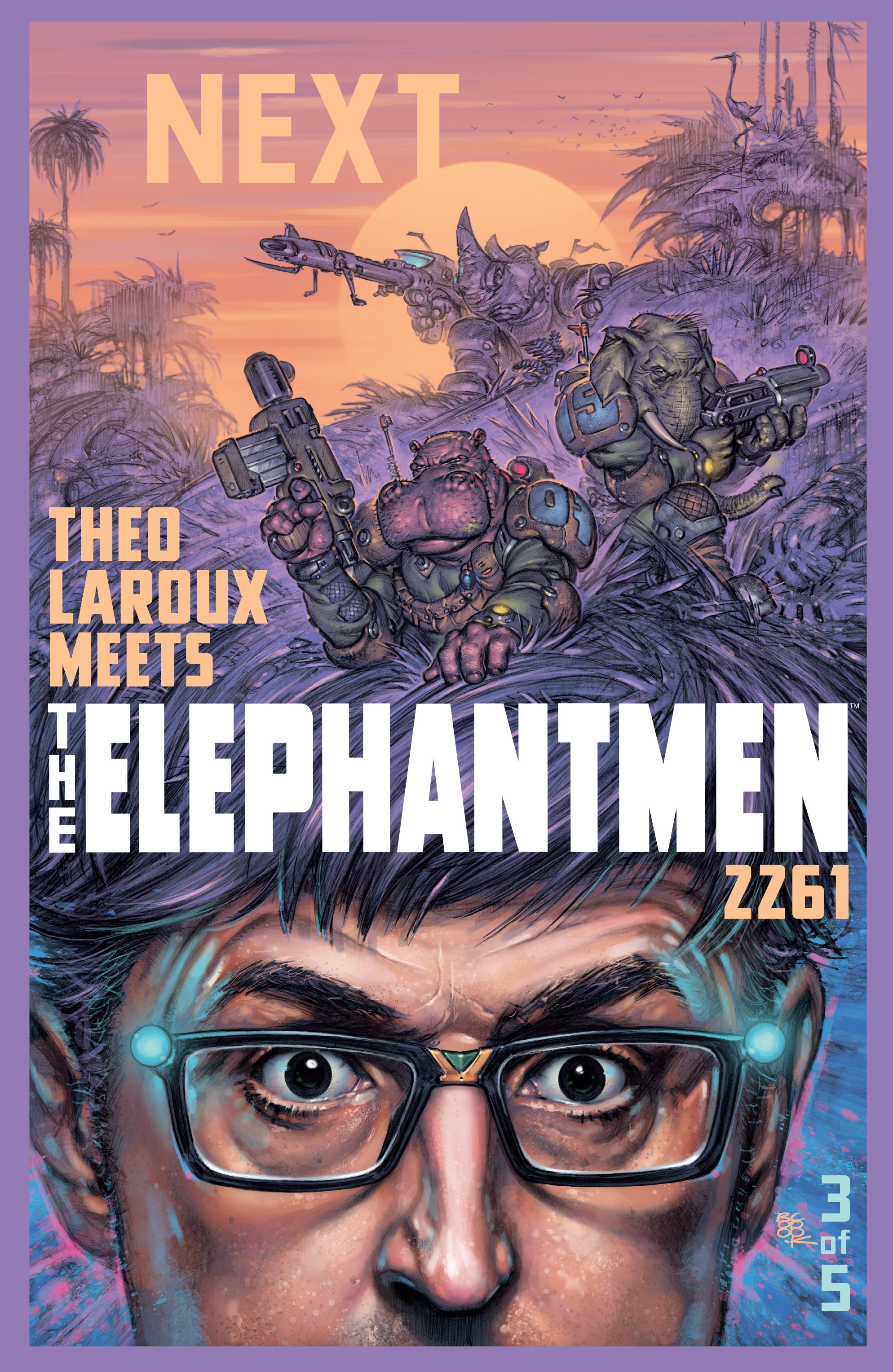 Read online Elephantmen: Theo Laroux Meets the Elephantmen comic -  Issue #2 - 23