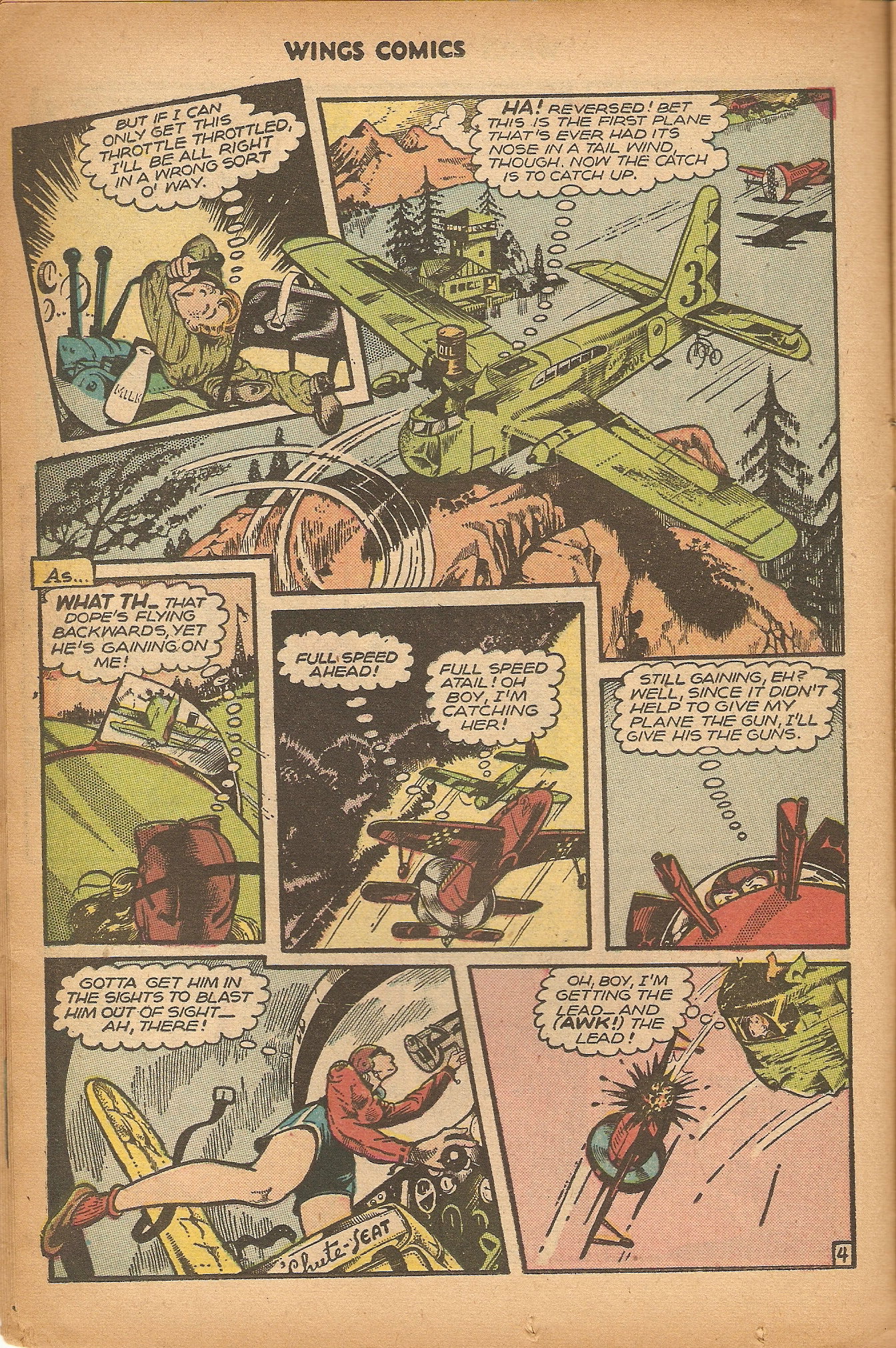 Read online Wings Comics comic -  Issue #81 - 22