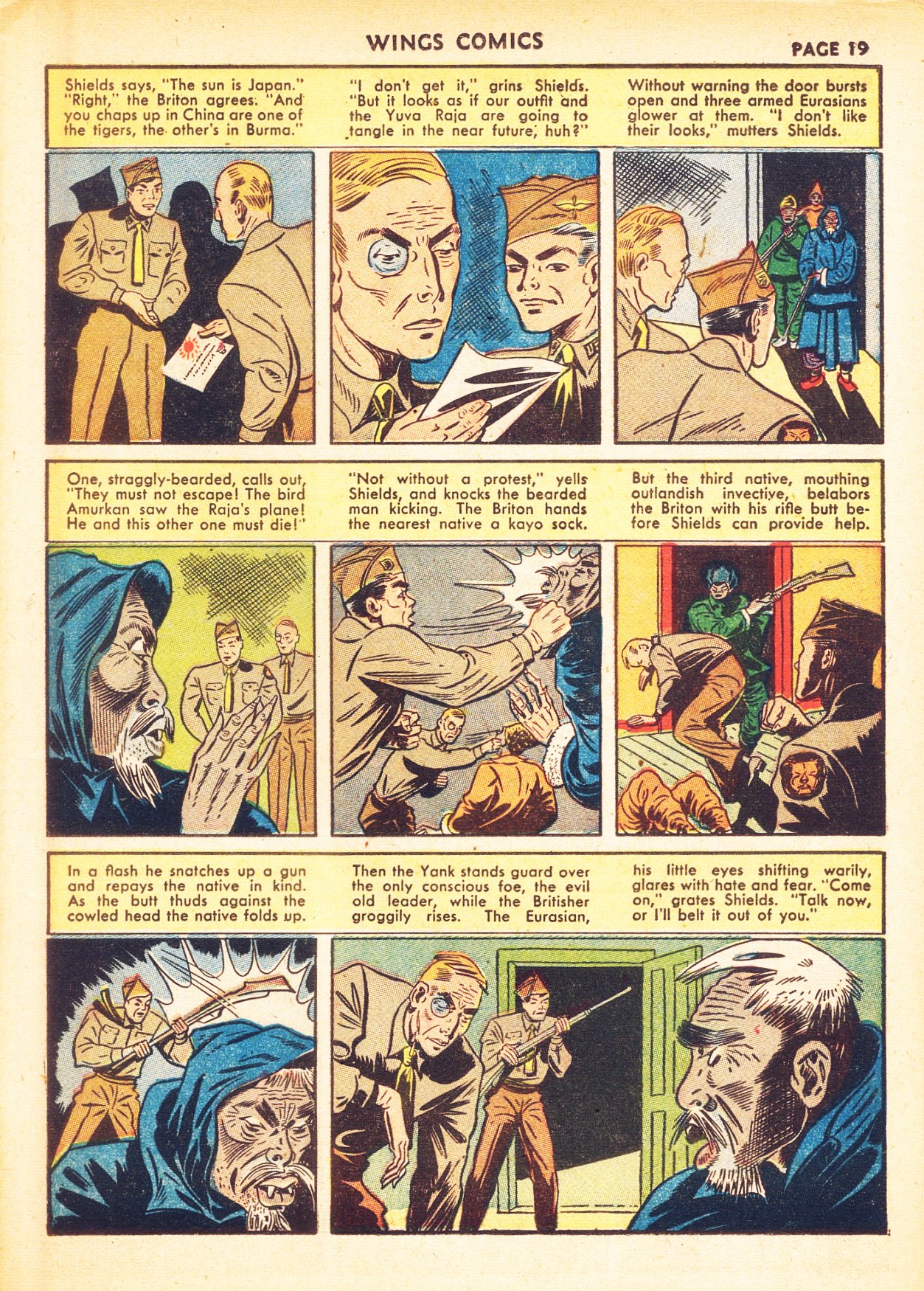 Read online Wings Comics comic -  Issue #24 - 21