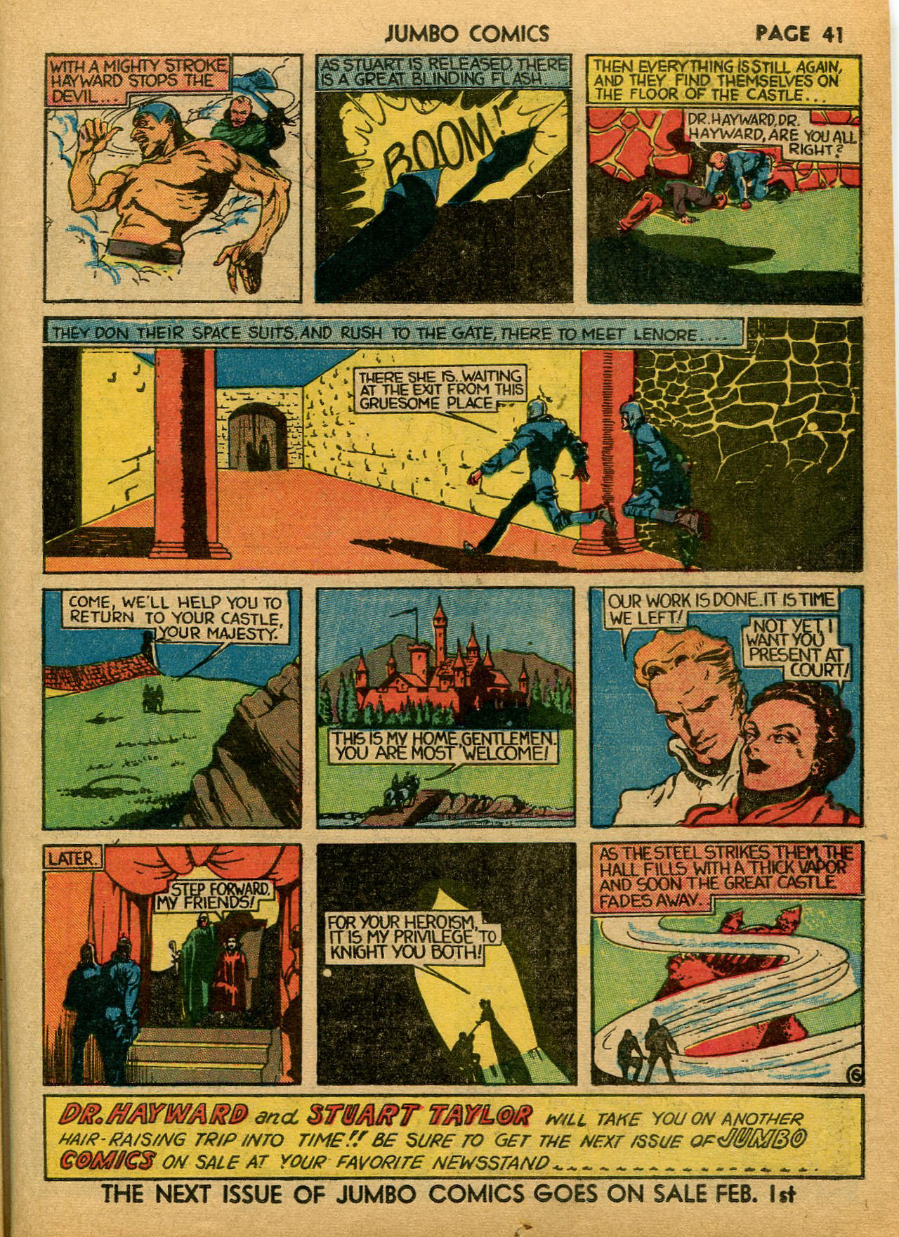 Read online Jumbo Comics comic -  Issue #12 - 43