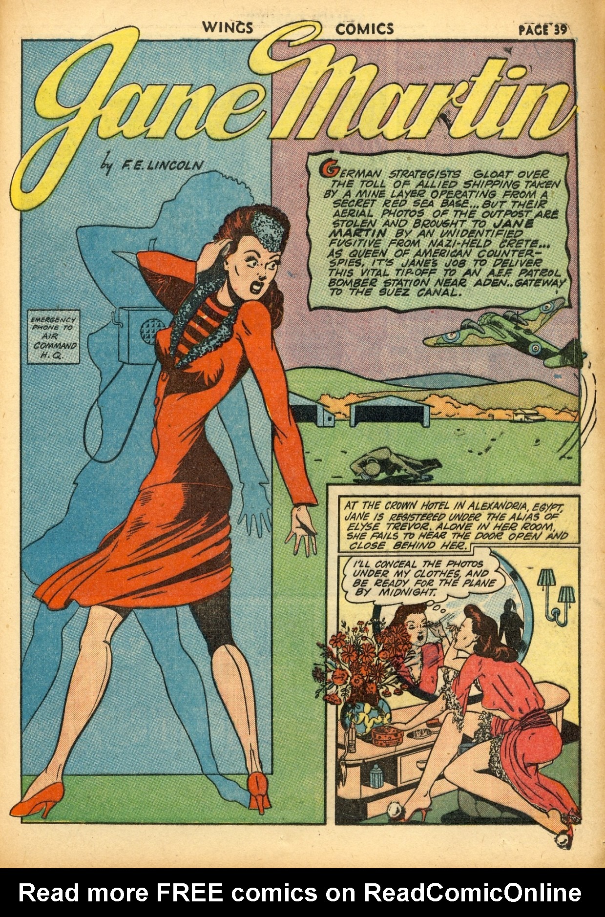 Read online Wings Comics comic -  Issue #32 - 41