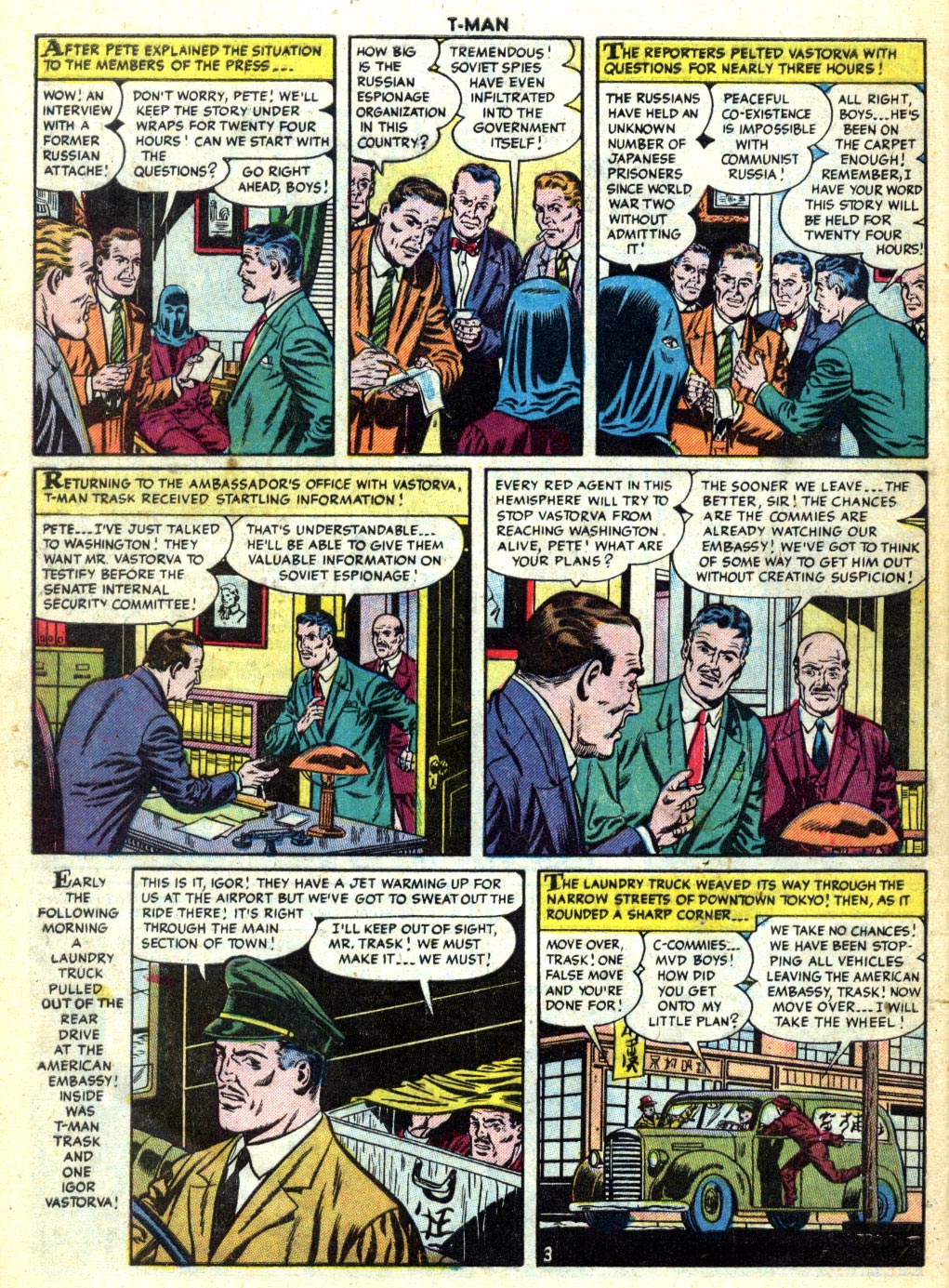 Read online T-Man: World Wide Trouble Shooter comic -  Issue #24 - 28