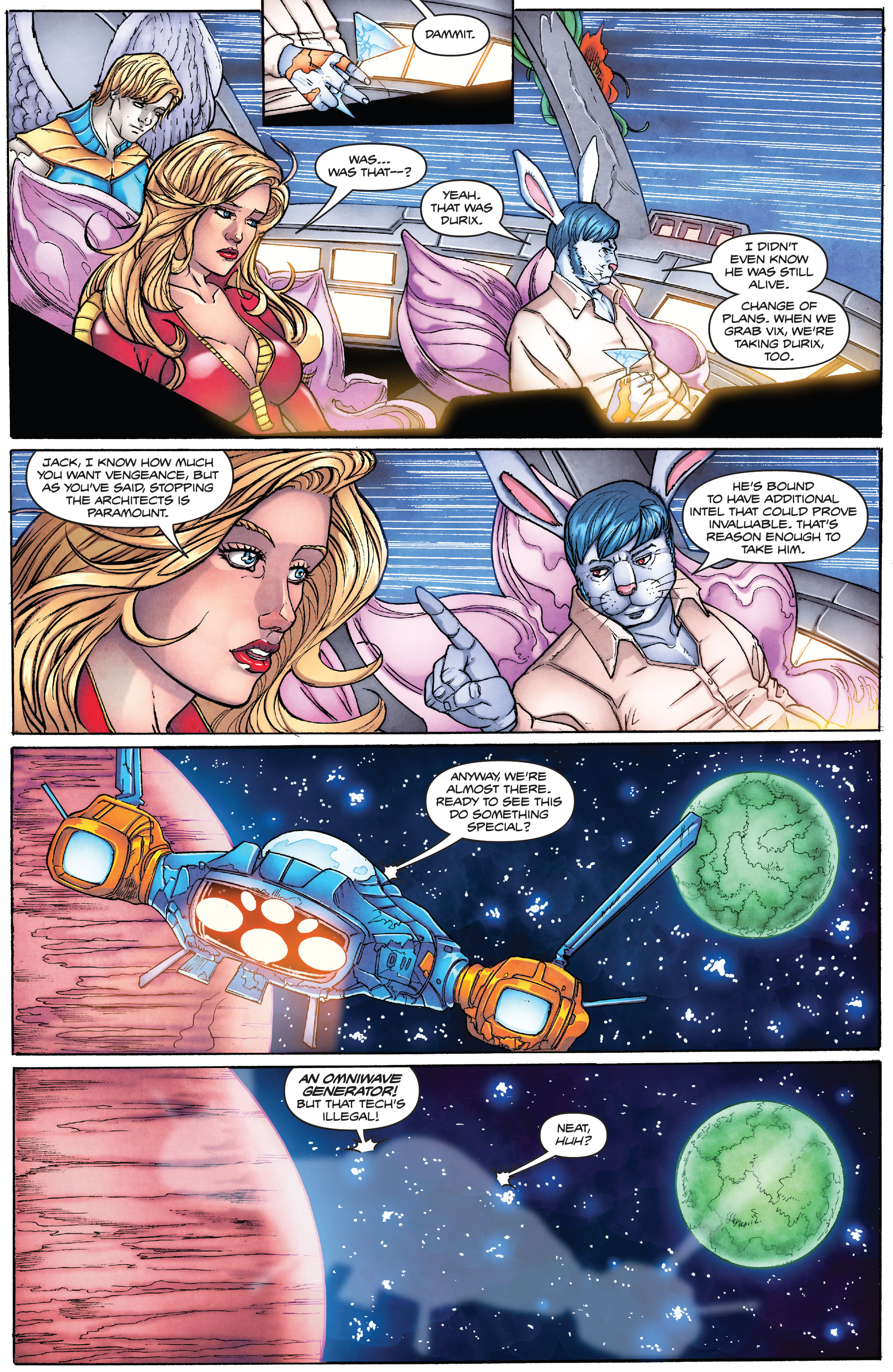 Read online Barbarella: The Center Cannot Hold comic -  Issue #3 - 12