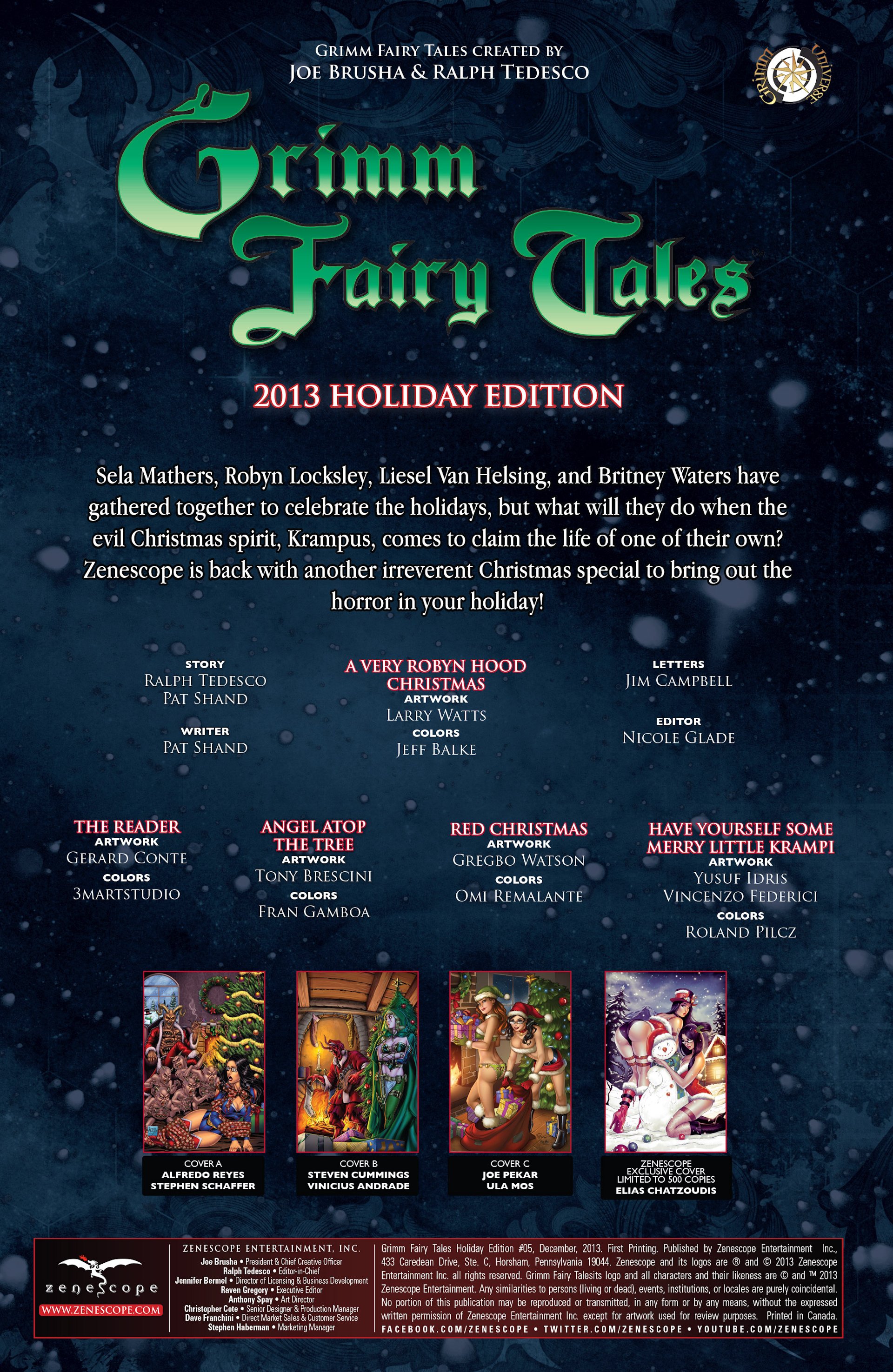Read online Grimm Fairy Tales: Holiday Editions comic -  Issue #5 - 2