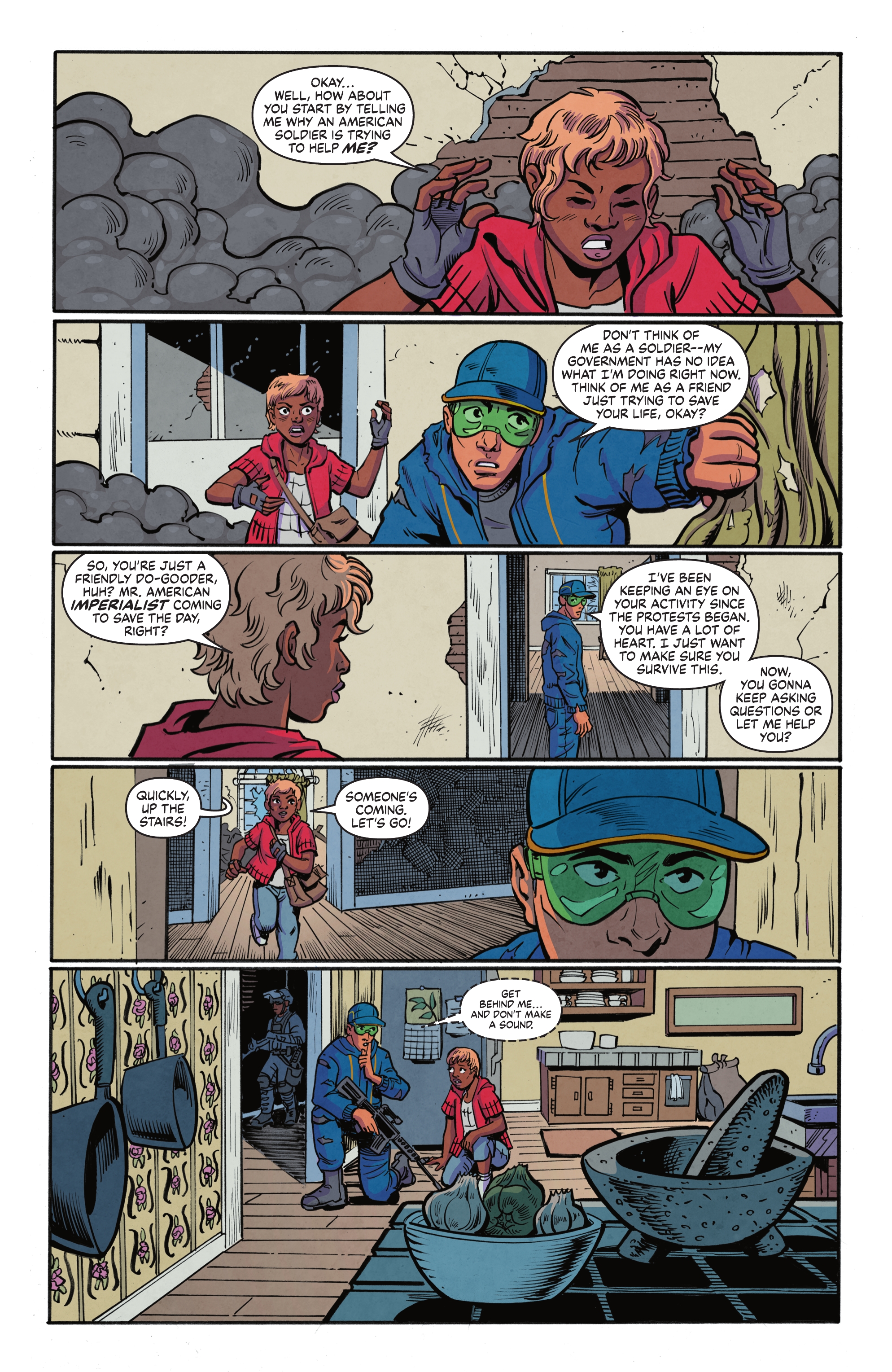 Read online New Talent Showcase: The Milestone Initiative comic -  Issue # TPB - 58