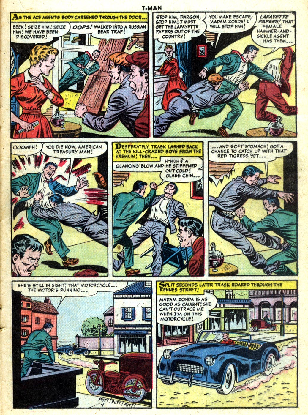 Read online T-Man: World Wide Trouble Shooter comic -  Issue #24 - 21