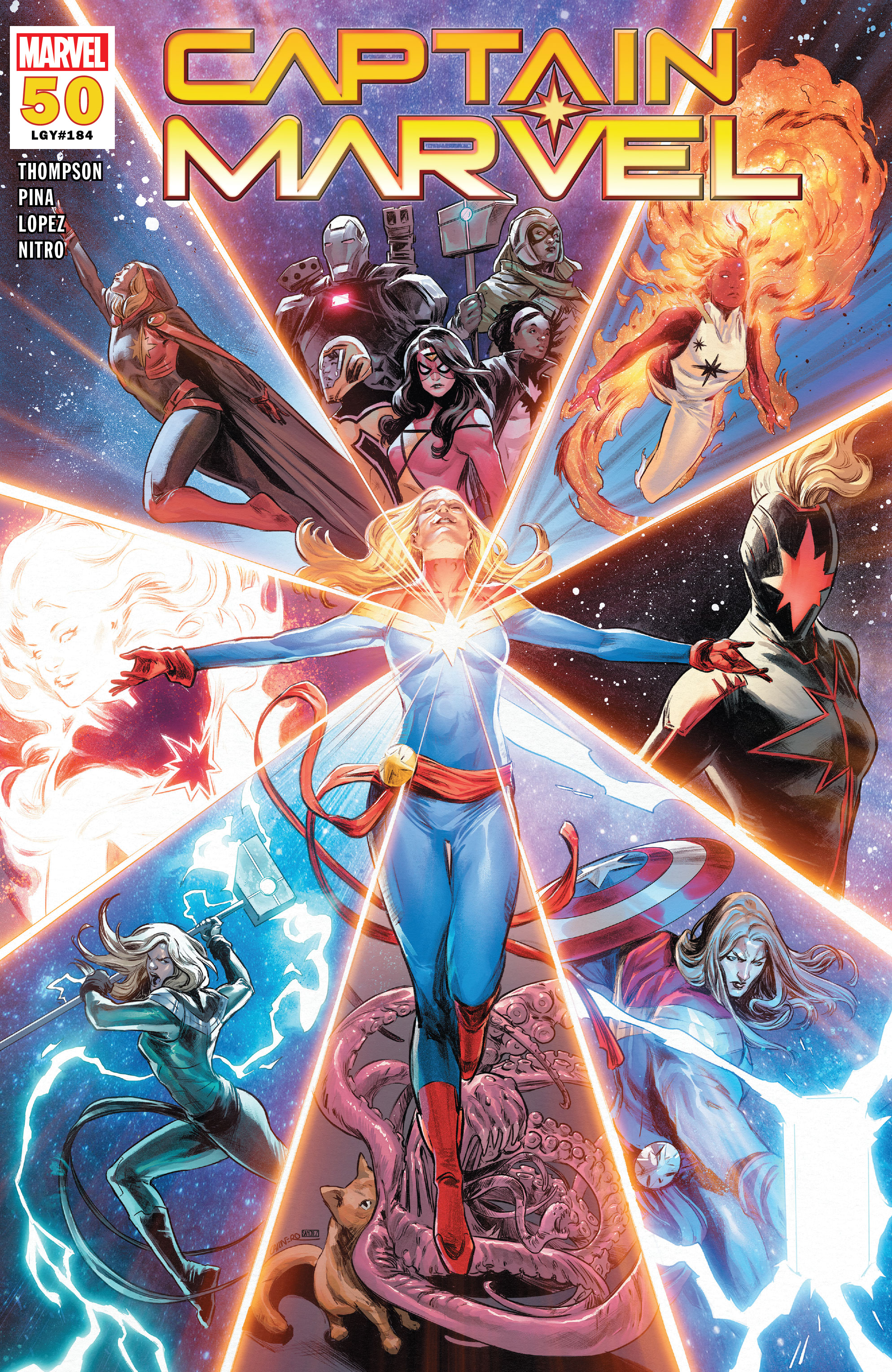 Read online Captain Marvel (2019) comic -  Issue #50 - 1