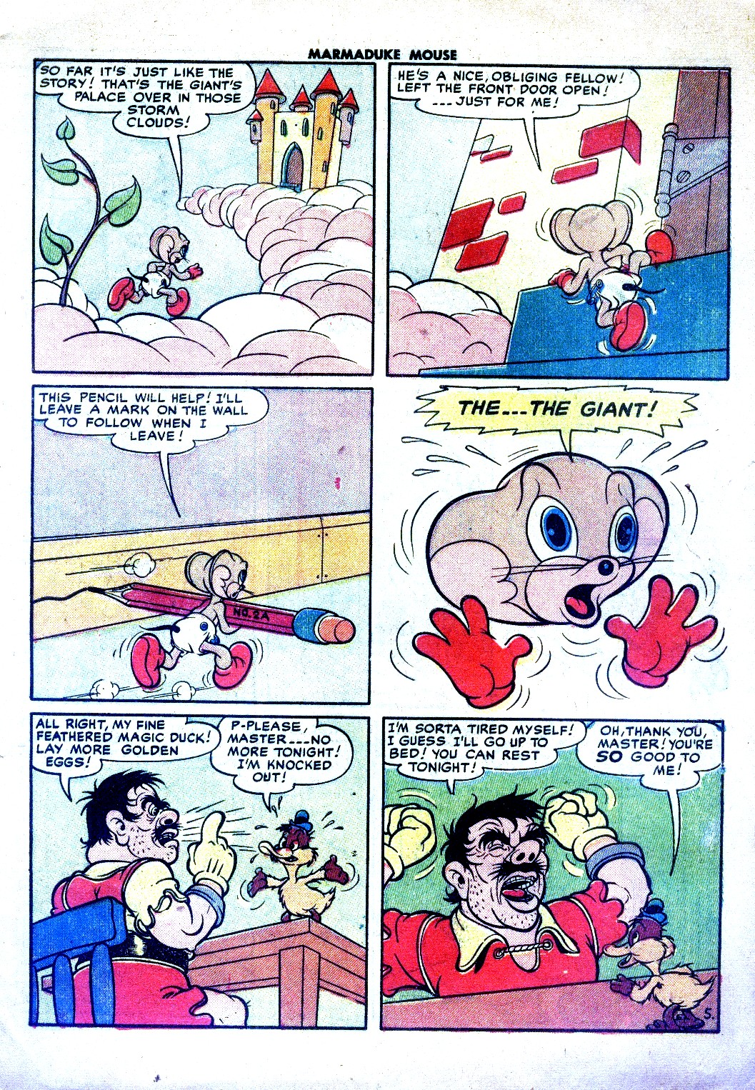 Read online Marmaduke Mouse comic -  Issue #26 - 7