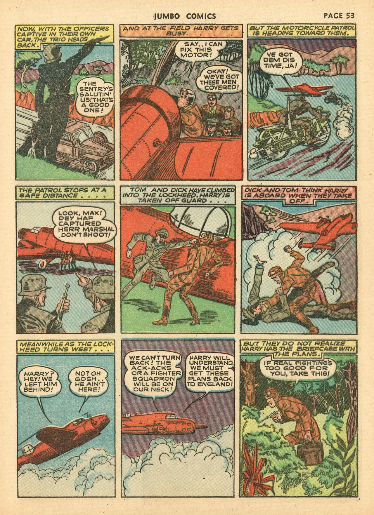 Read online Jumbo Comics comic -  Issue #29 - 55