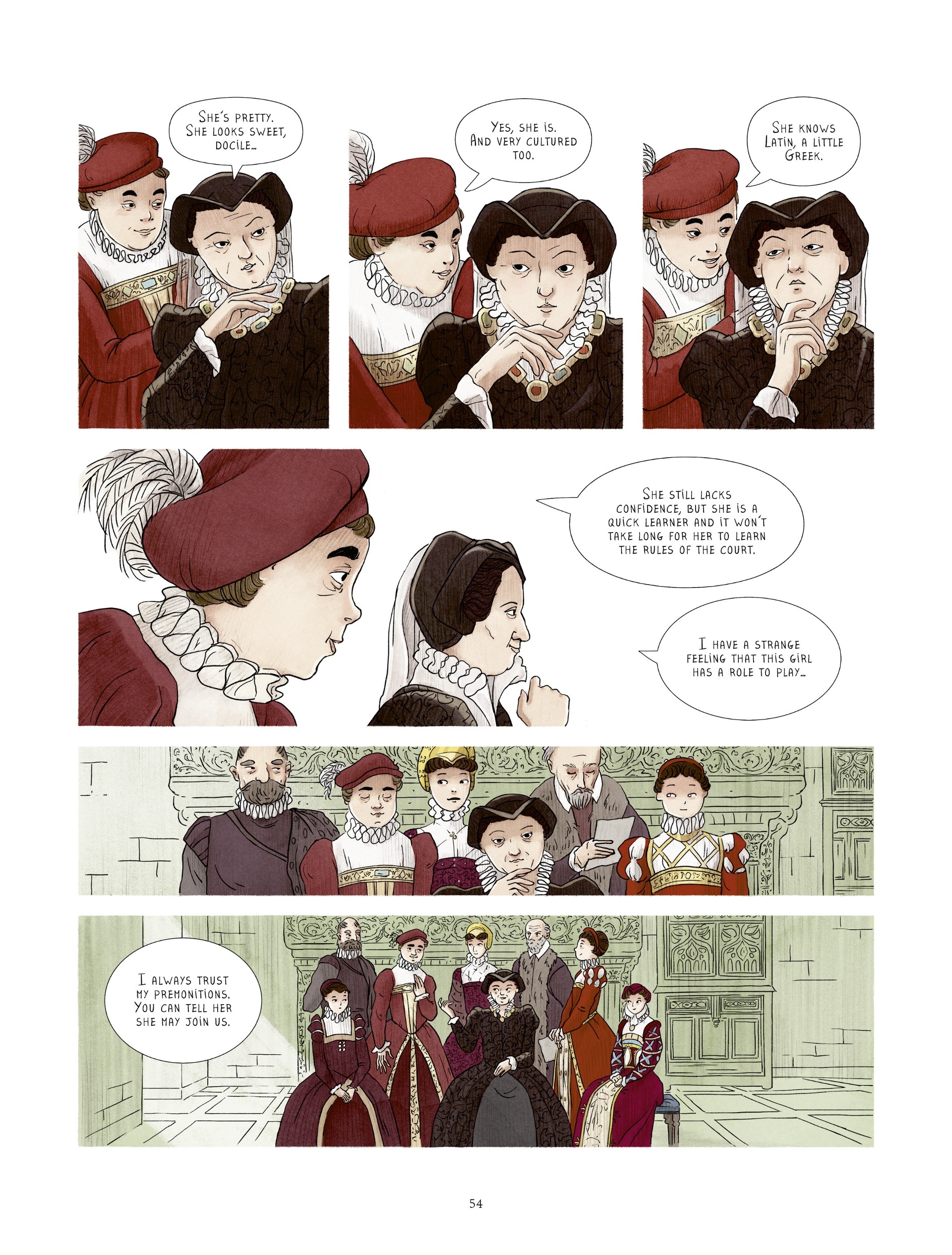 Read online Catherine de' Medici, The Flying Squadron: The Good Girl comic -  Issue # TPB - 52
