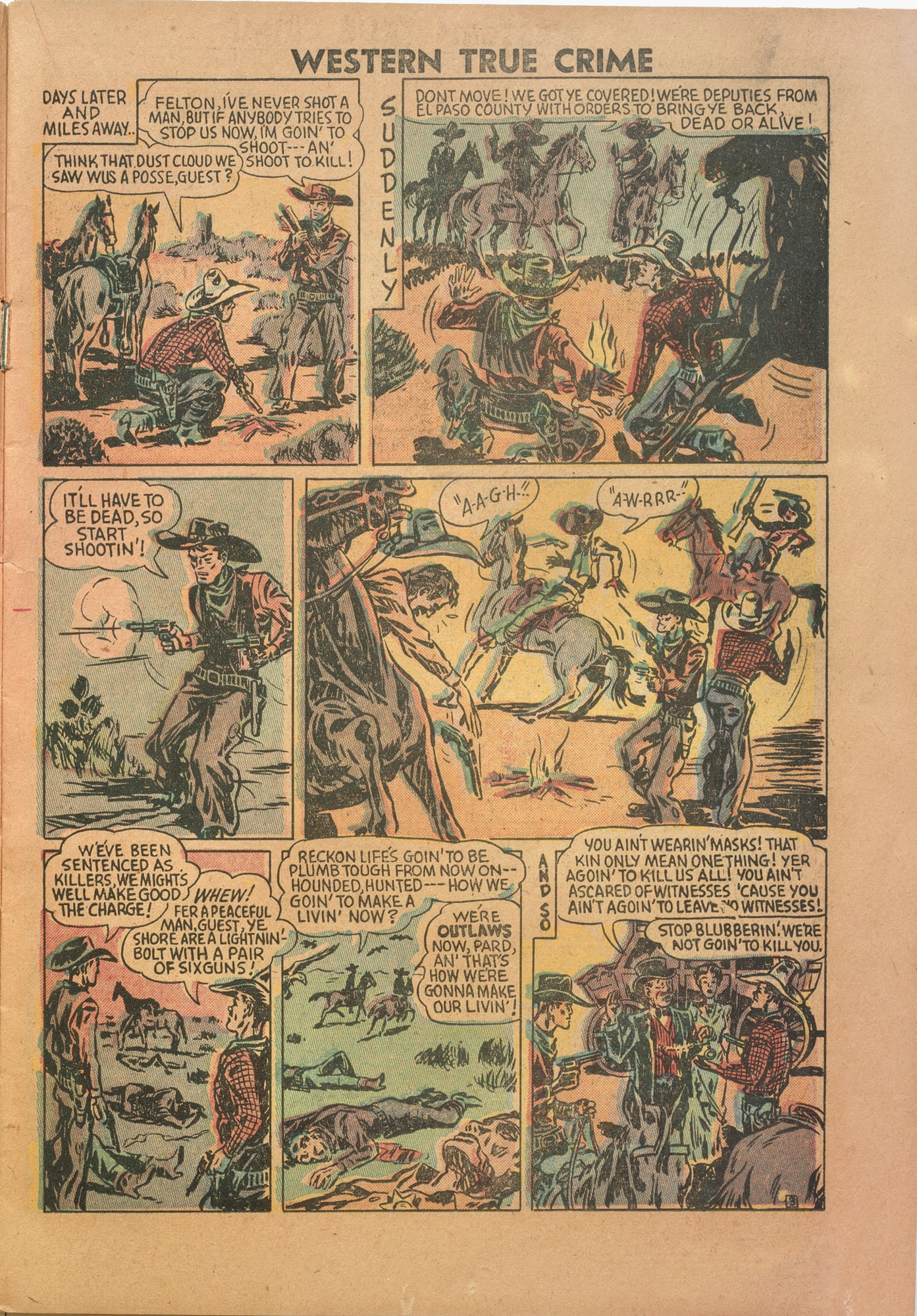Read online Western True Crime comic -  Issue #1 - 15